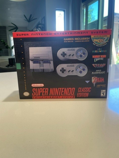 Nintendo Super NES SNES Classic Edition CIB Complete in Box Tested Excellent OEM