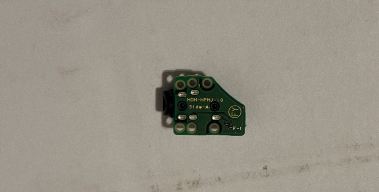 OEM Nintendo Switch Lite Headphone Jack Board HDH-HPMJ-10 Tested w Screws