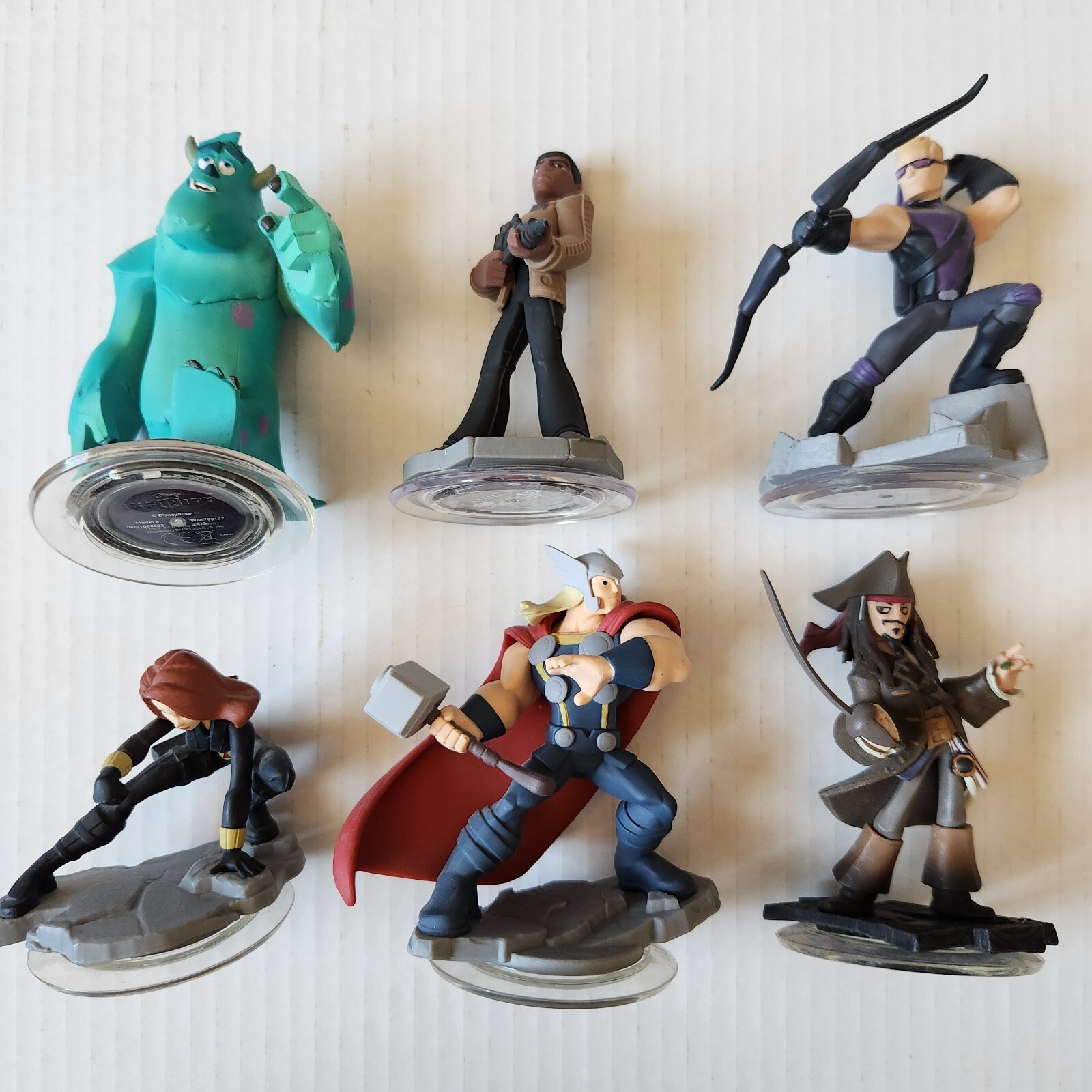 Lot of 15 Disney Infinity Figures Bundle Marvel Avengers and Disney Universe
