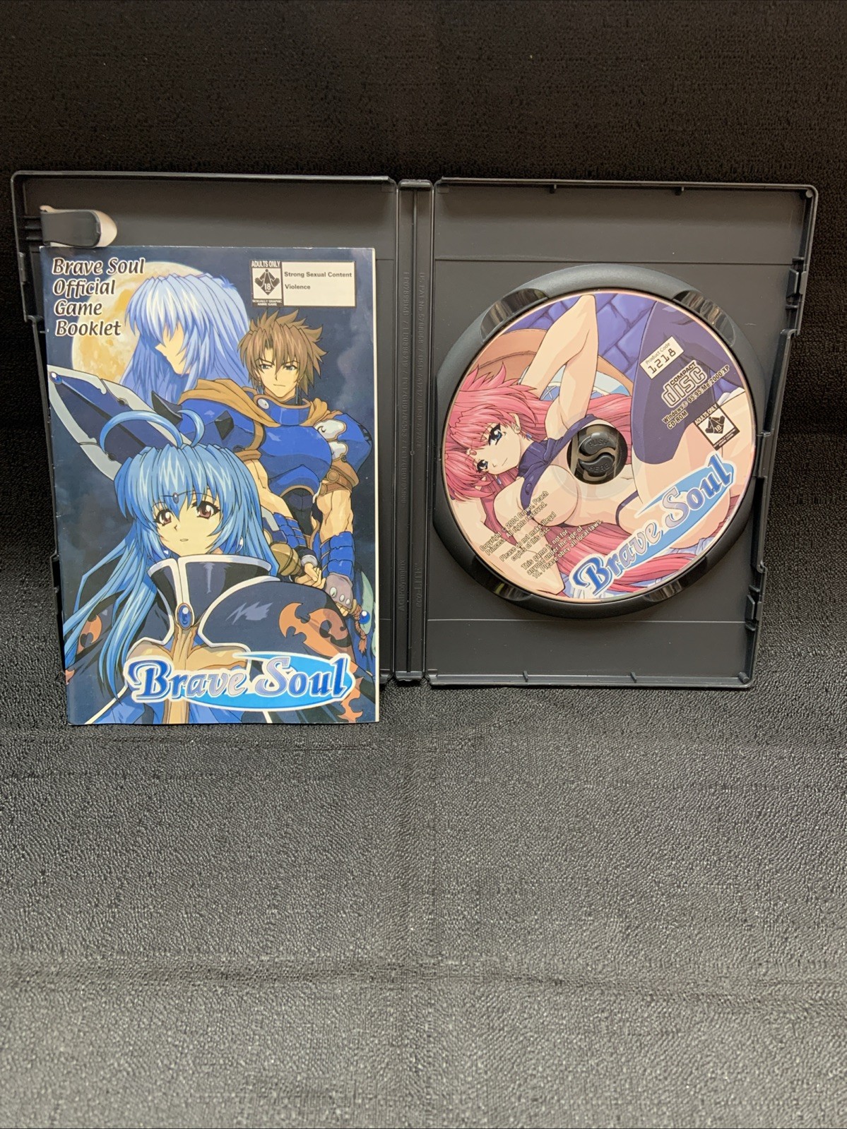 Brave Soul Anime Bishoujo Adult RPG Video Game for Windows W/ Manual