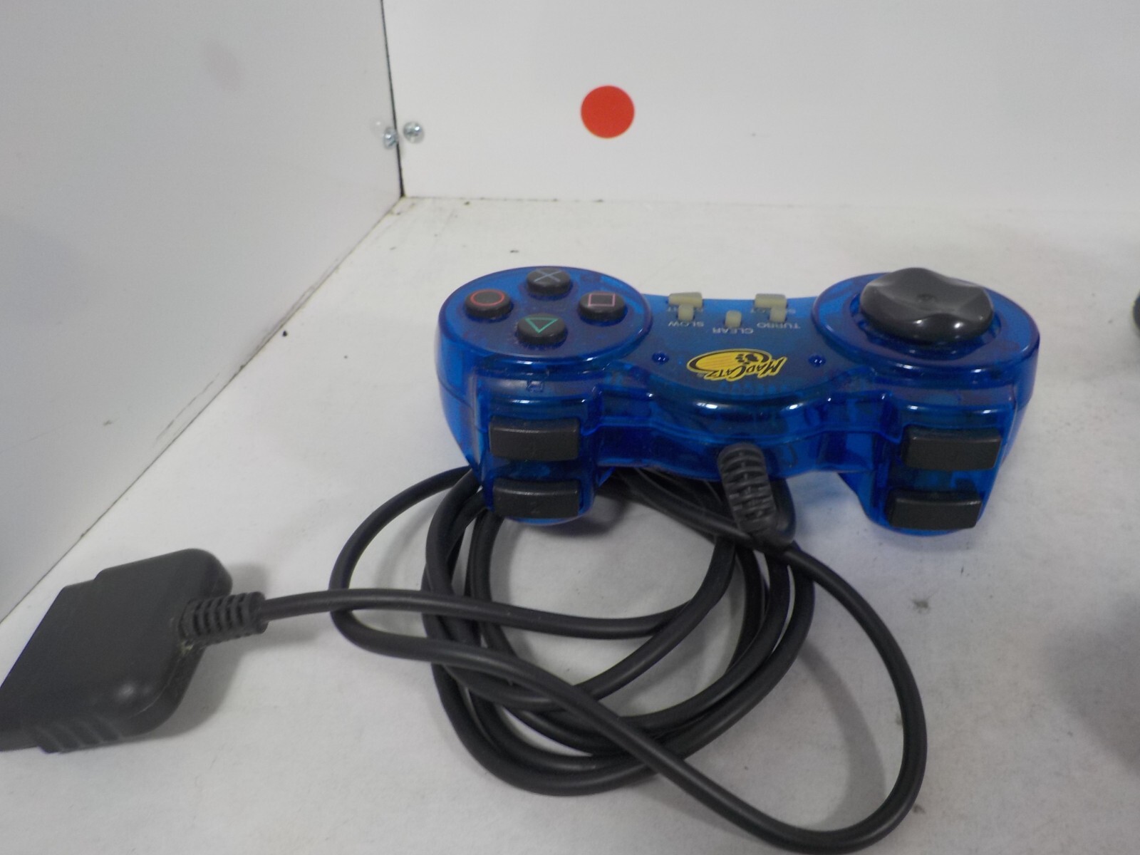N A129 Mad Catz Third Party Controller Lot of 3 (1 PS1, 1 PS2 &1 Original Xbox)