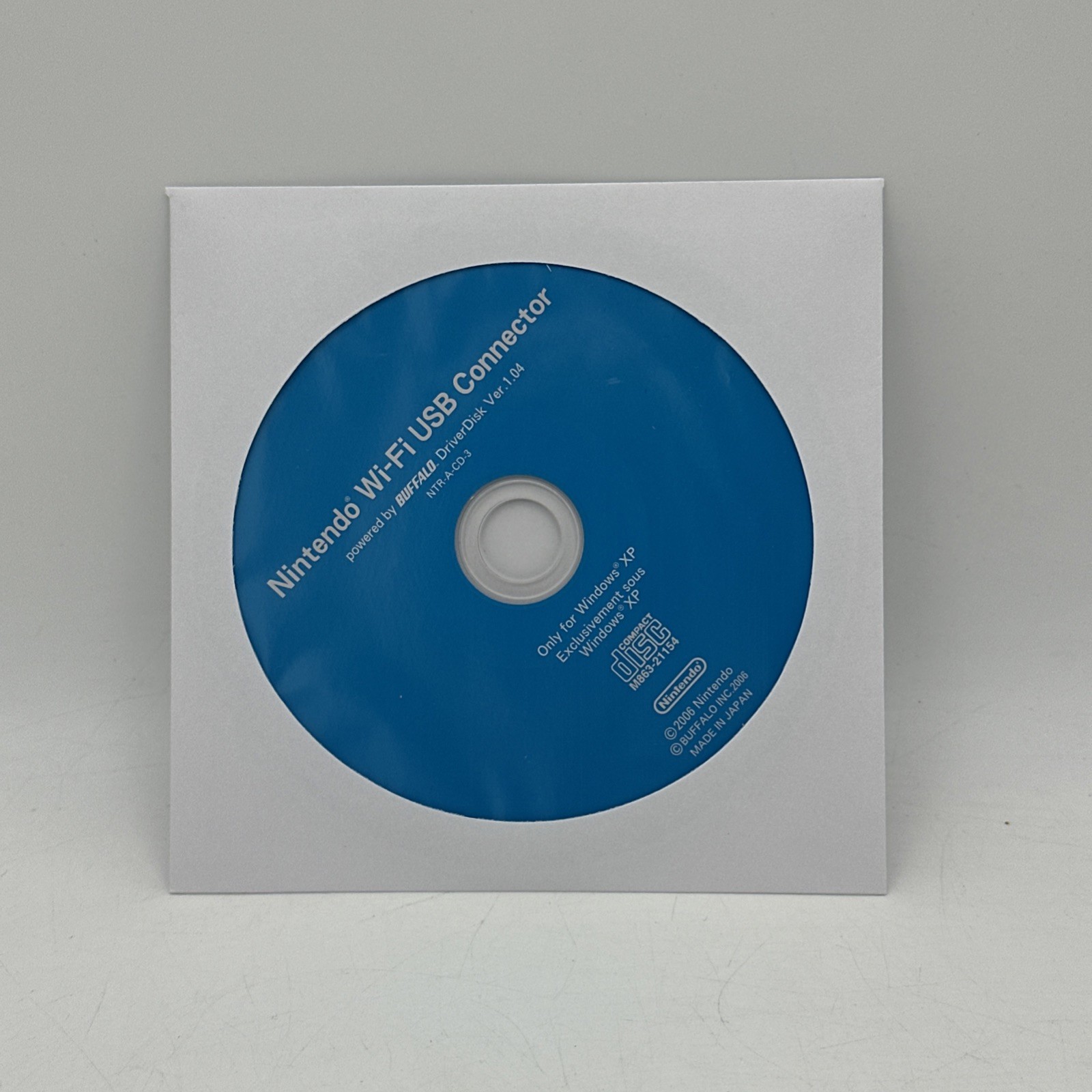 Nintendo Wi-Fi USB Connector CD Disc Only OEM Clean Disc