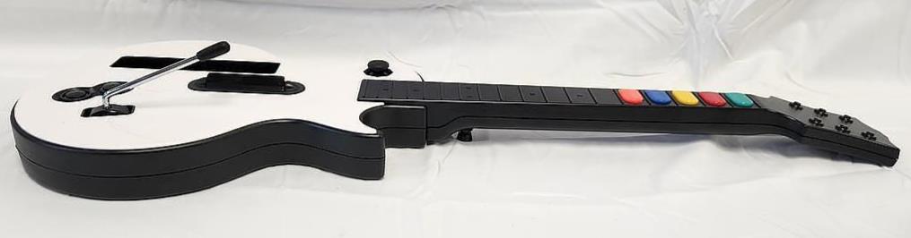 NEW Guitar Hero Controller + World Tour Wii Video Game Bundle Kit Set les paul