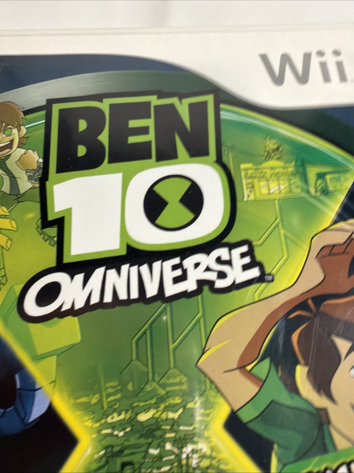 Wii Ben 10 Omniverse Game case and disc no Manual. Working Tested
