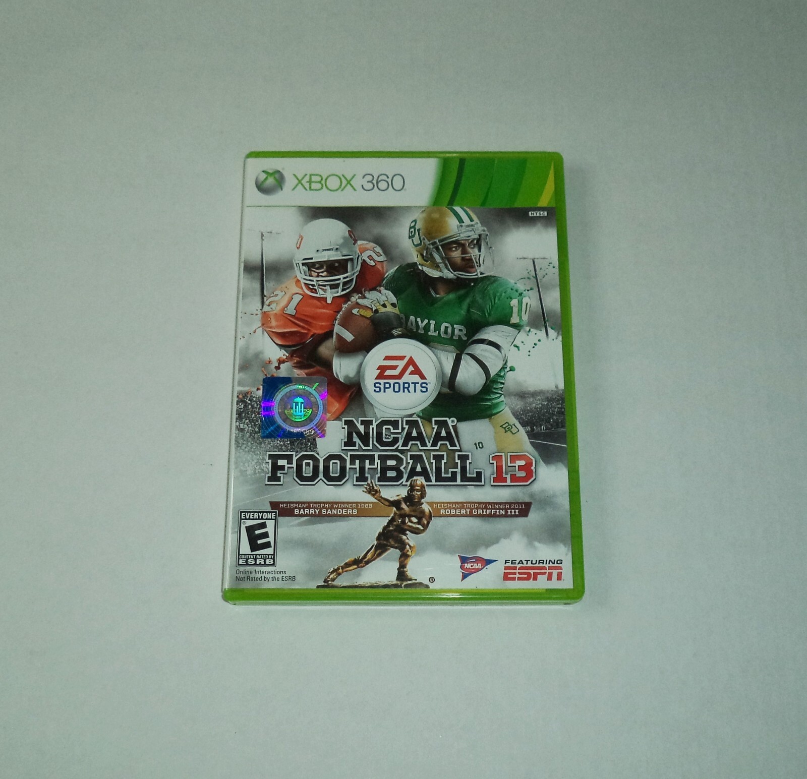 NCAA Football 13 (2012) XBOX 360 Complete Robert Griffin III Cover 2013