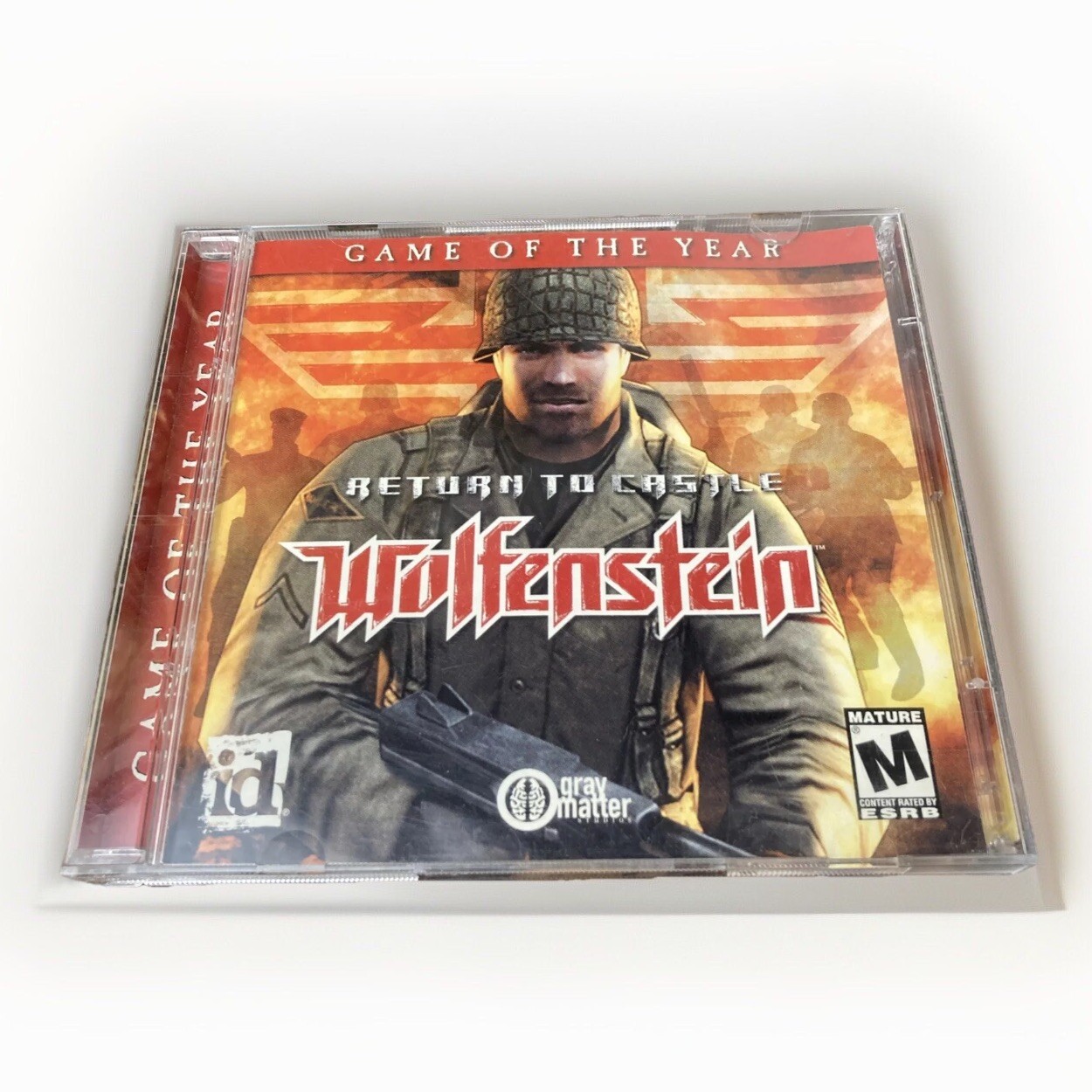 Wolfenstein Return To Castle PC Game Activision – Game of the Year 2002 Vintage