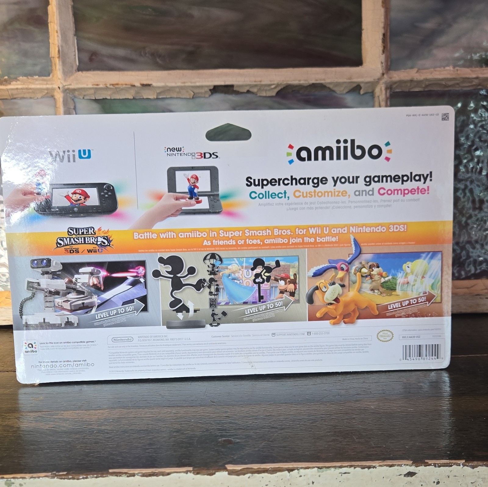 Nintendo amiibo R.O.B. Mr. Game & Watch Duck Hunt 3-Pack Smash Bros Wii U