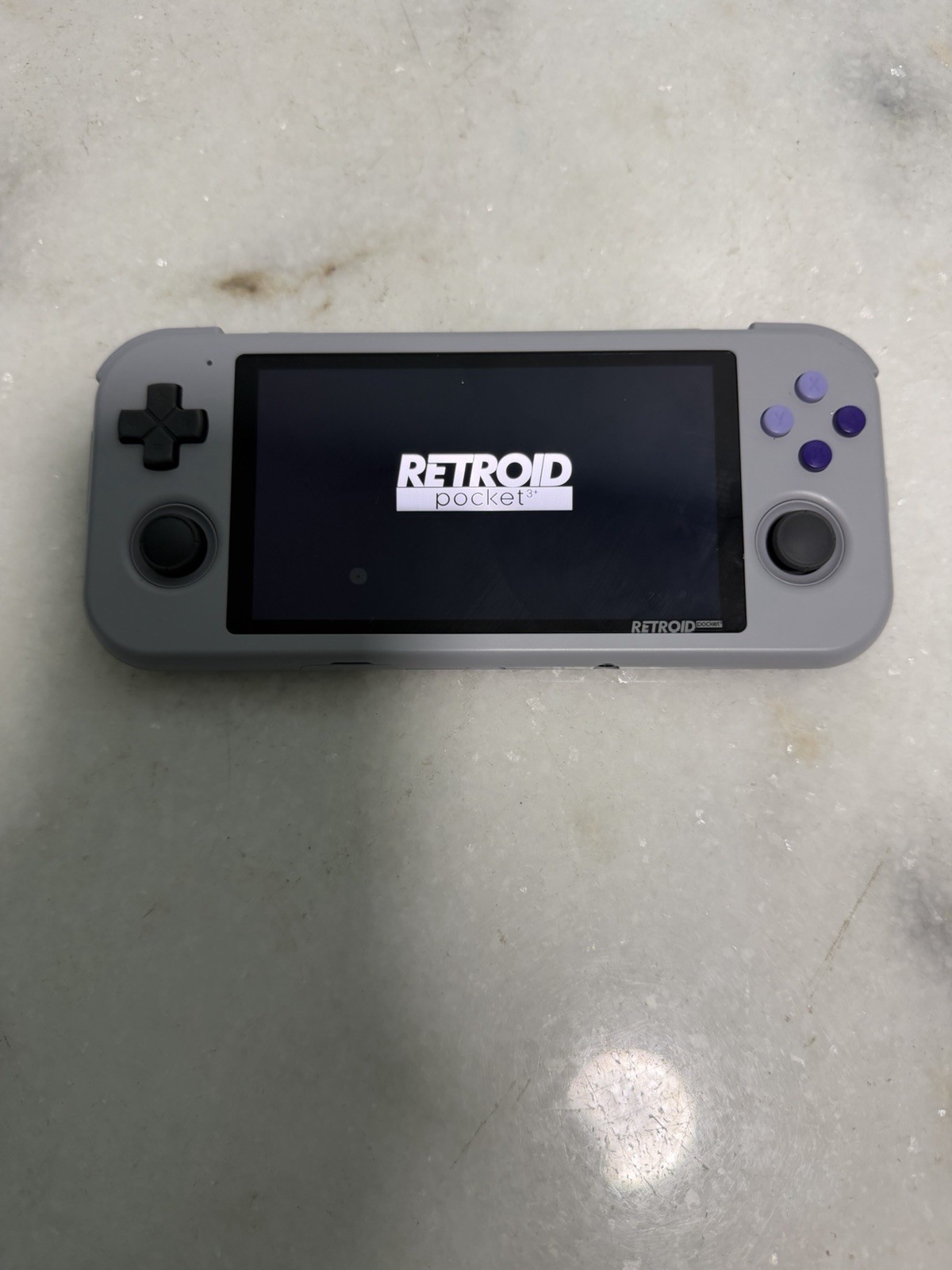 Retroid Pocket 3+ Gray 4GB RAM Handheld Retro Gaming Console Used