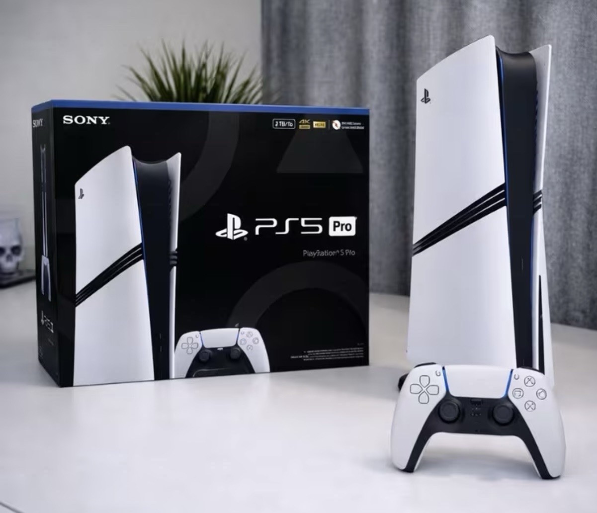 Sony PS5 Pro Console 2TB 4K UHD Region Free White/Black CFI-7019