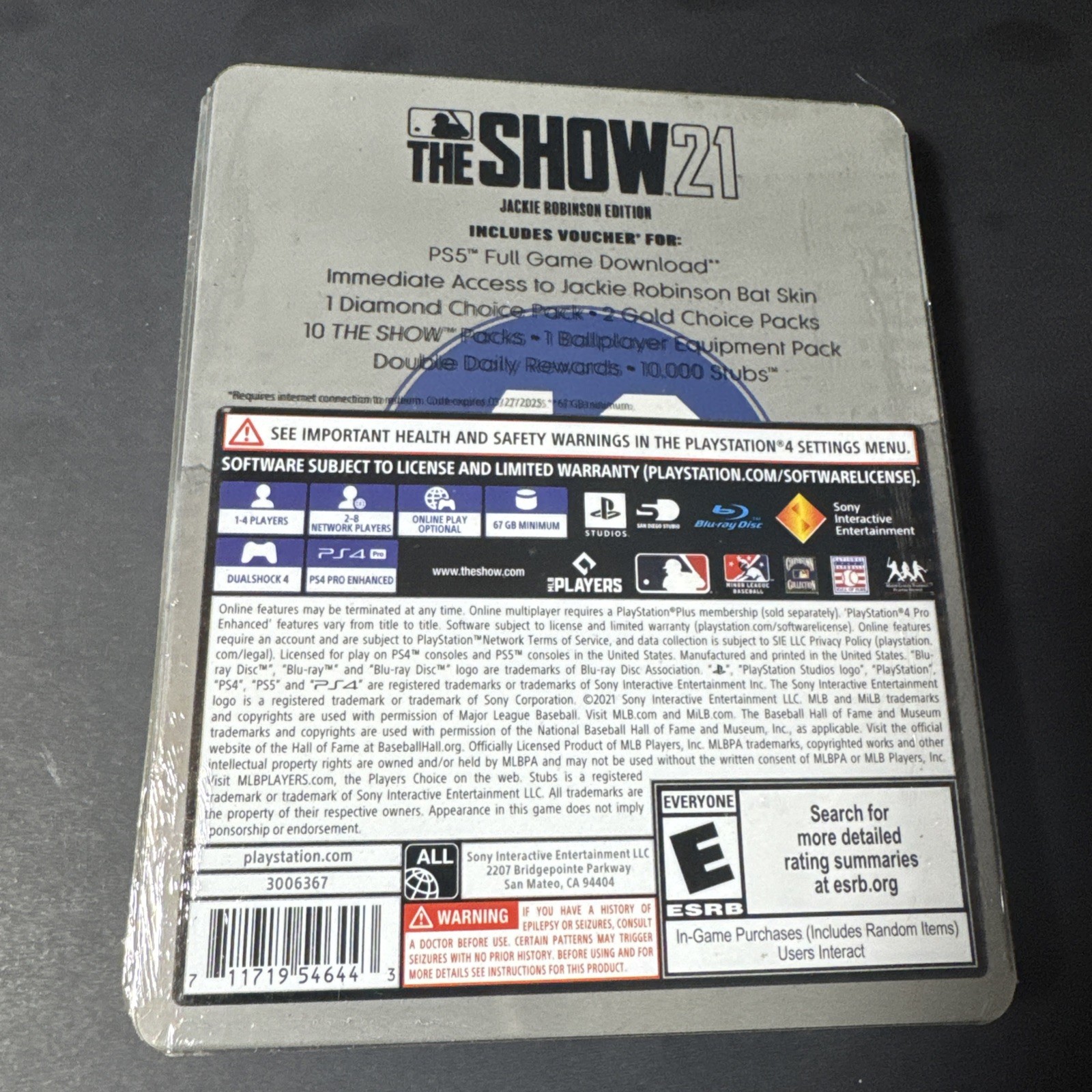MLB The Show 21 — Jackie Robinson Edition (Sony PlayStation 4/PlayStation 5,…