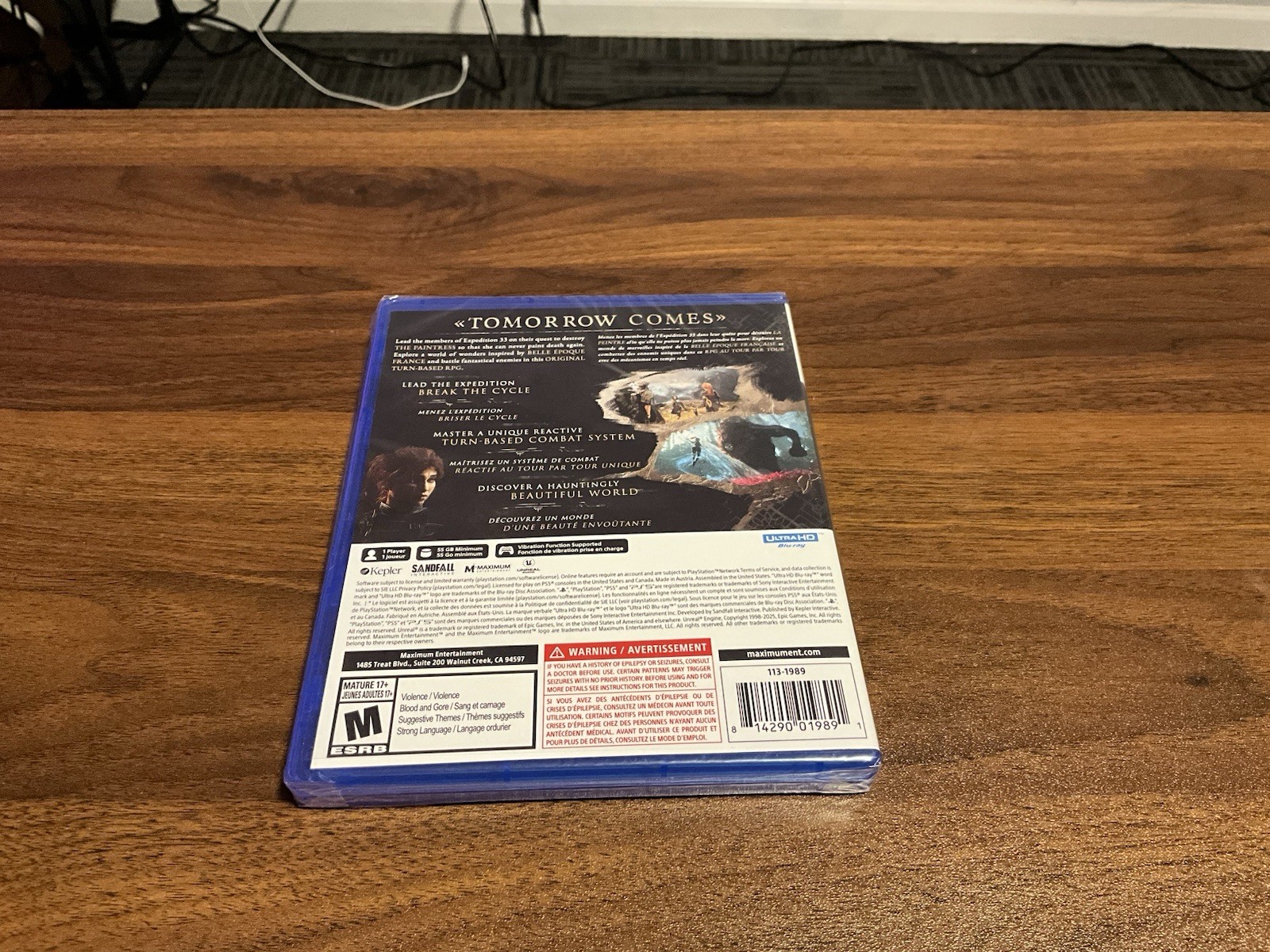 PlayStation 5 Clair Obscur Expedition 33 New PS5 Game Brand New Sealed