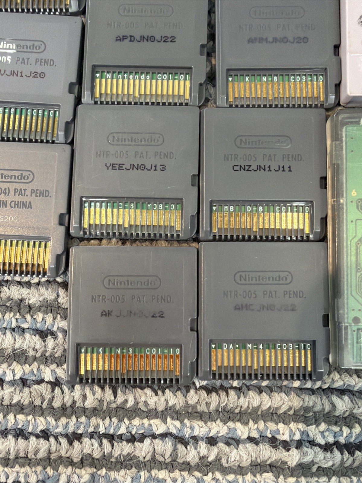 Lot Japanese Nintendo DS GBA GBC Lot Of 22 Ace Attorney Mario KH Pokemon Etc.