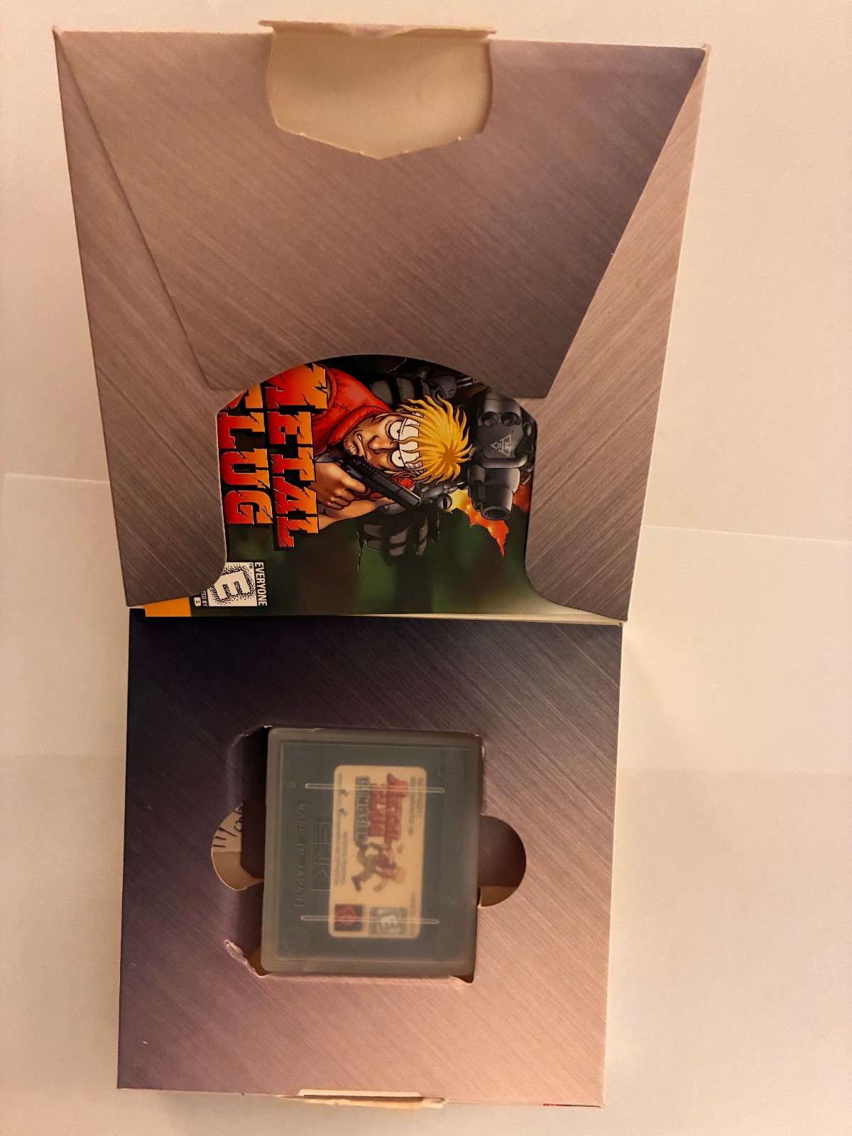 Metal Slug 1st Mission Neo Geo Pocket Color, 1999 – CIB Complete SNK US NGPC