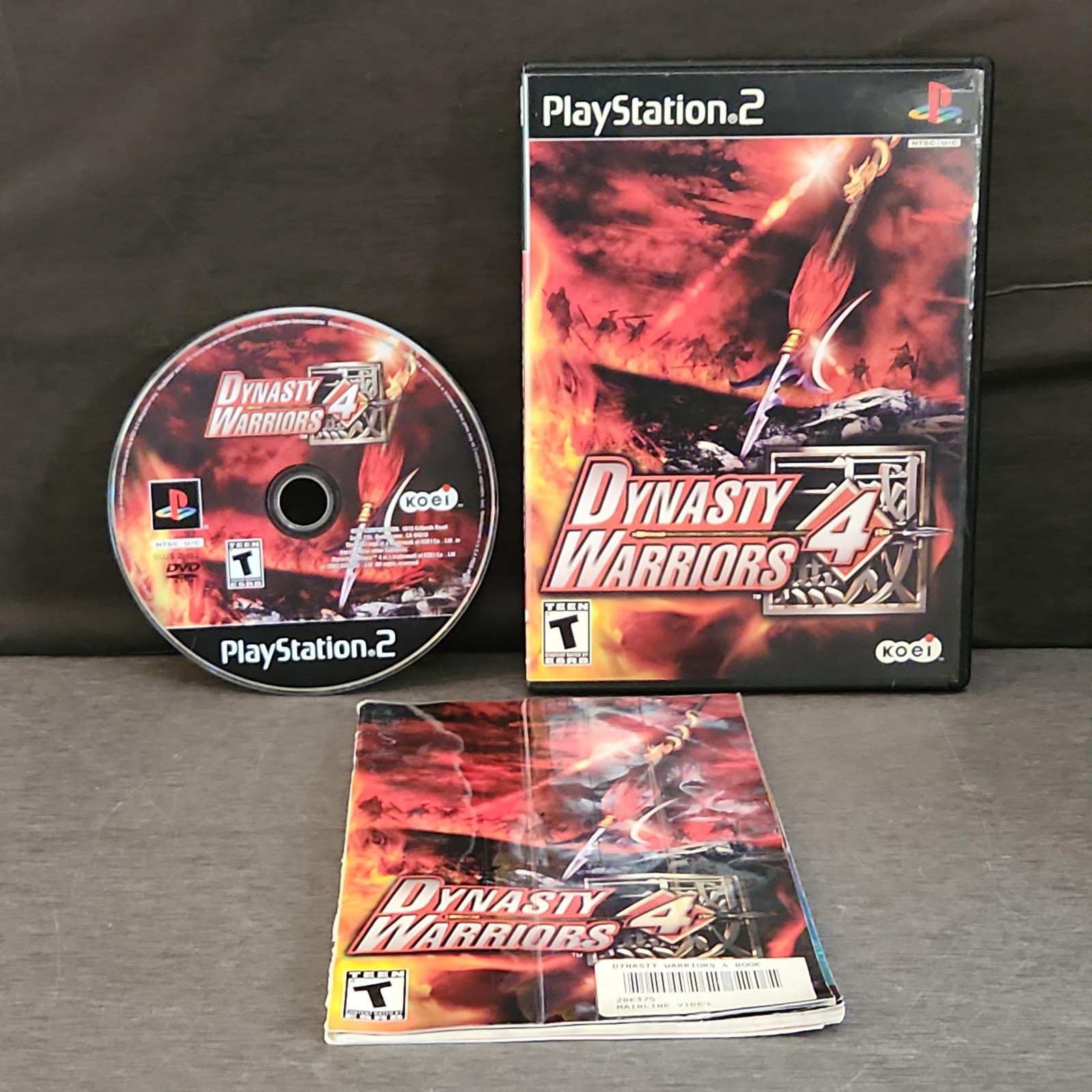 Dynasty Warriors 4 PlayStation 2 PS2 Game CIB