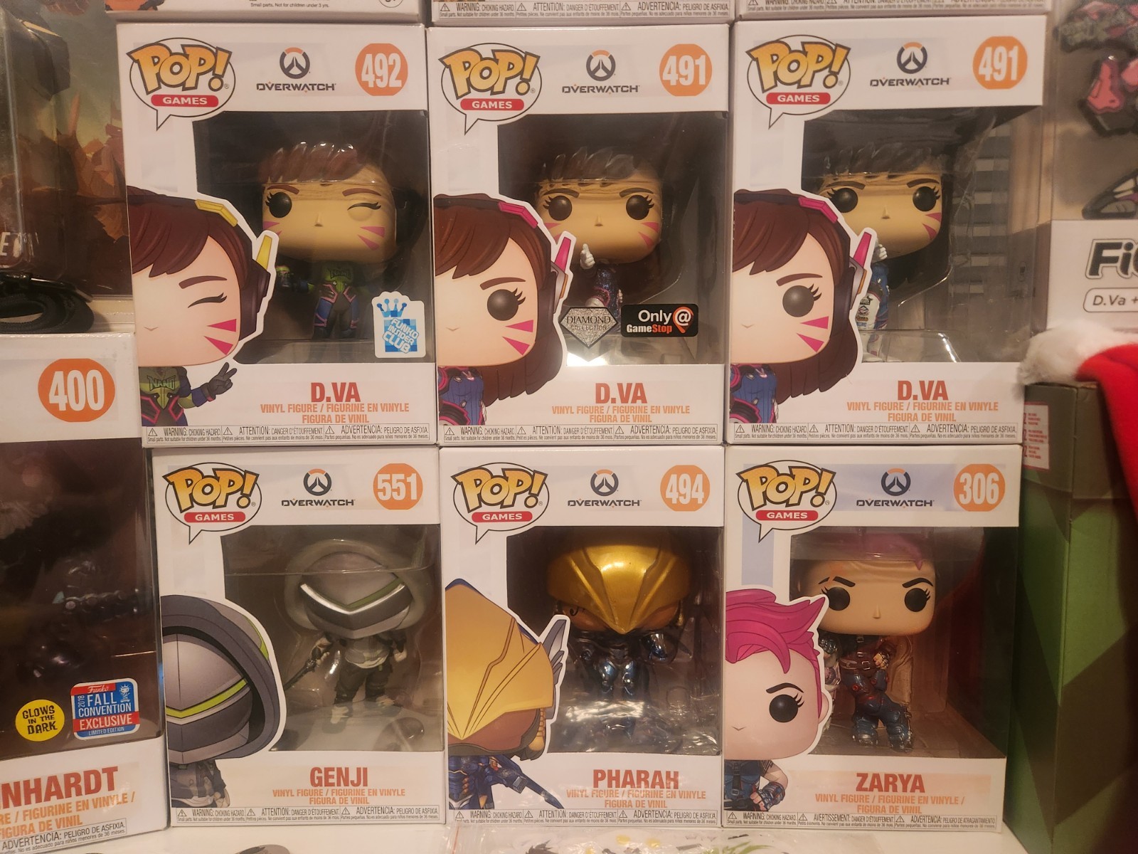 Lot Of 29 Official Blizzard Overwatch Collectables Funko Pop Figpin Keychain Pin