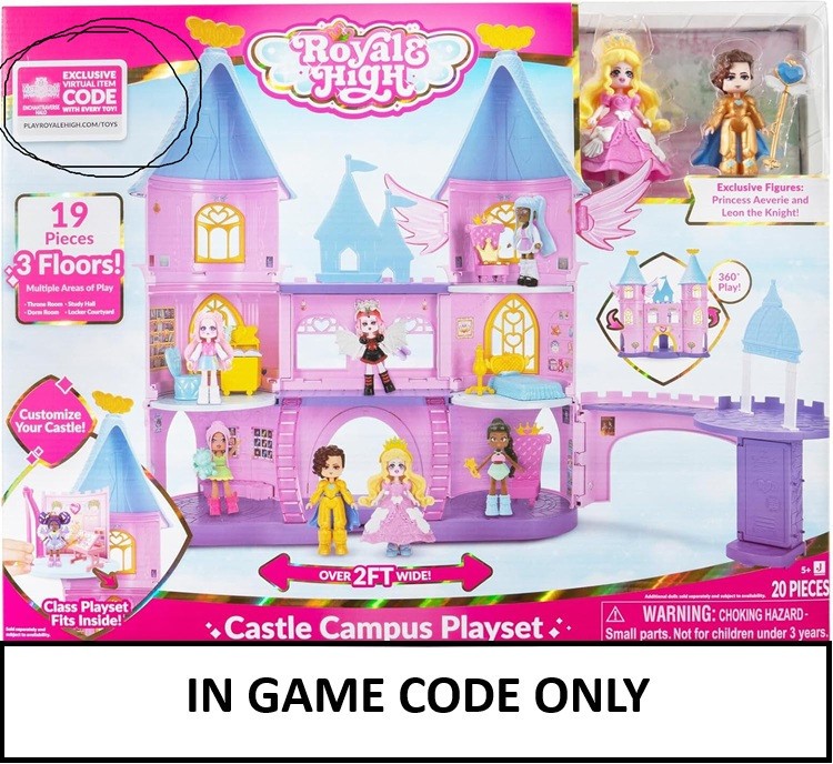 Royale High ENCHANTRAVERSE HALO AVATAR castle campus CODE ONLY via ebay MSG