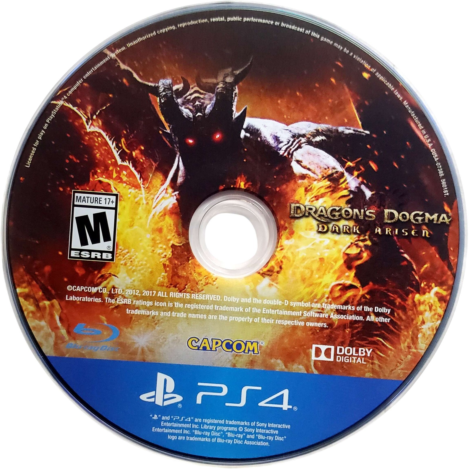 Dragon’s Dogma Dark Arisen – Sony Playstation 4 PS4 Pristine Tested 1Y Guarantee