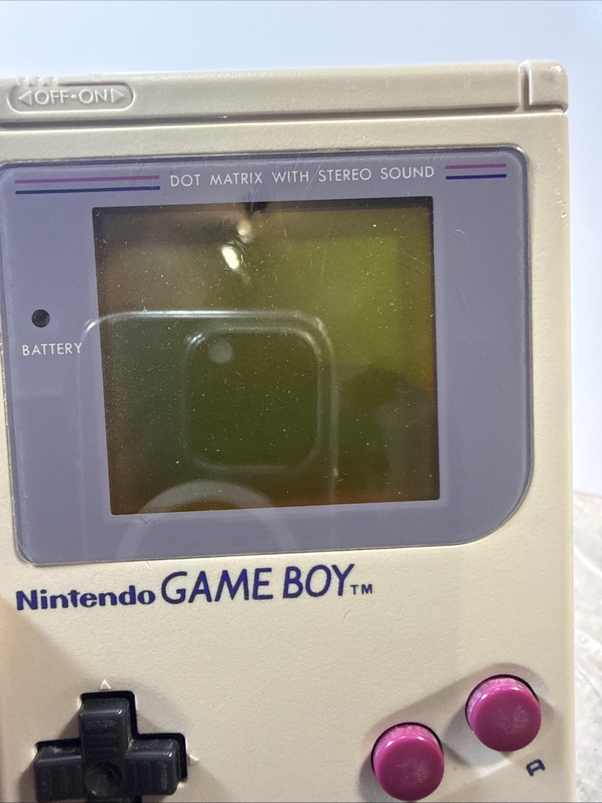Original Nintendo Game Boy (DMG-01) – Powers On – CLEAN Battery Contacts Video
