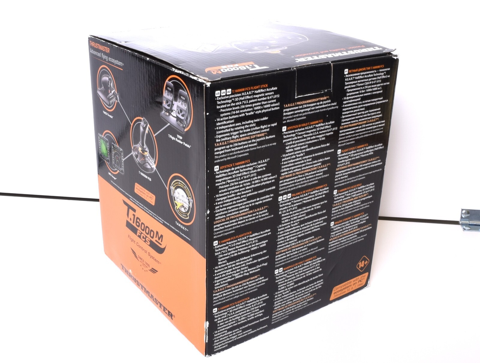 THRUSTMASTER T.16000M FCS Flight Stick For Ecosystem PC Windows 10 8 7 Vista