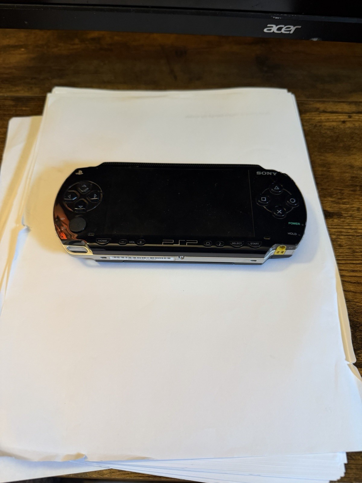 Sony PSP model 1001 PlayStation Portable – Black