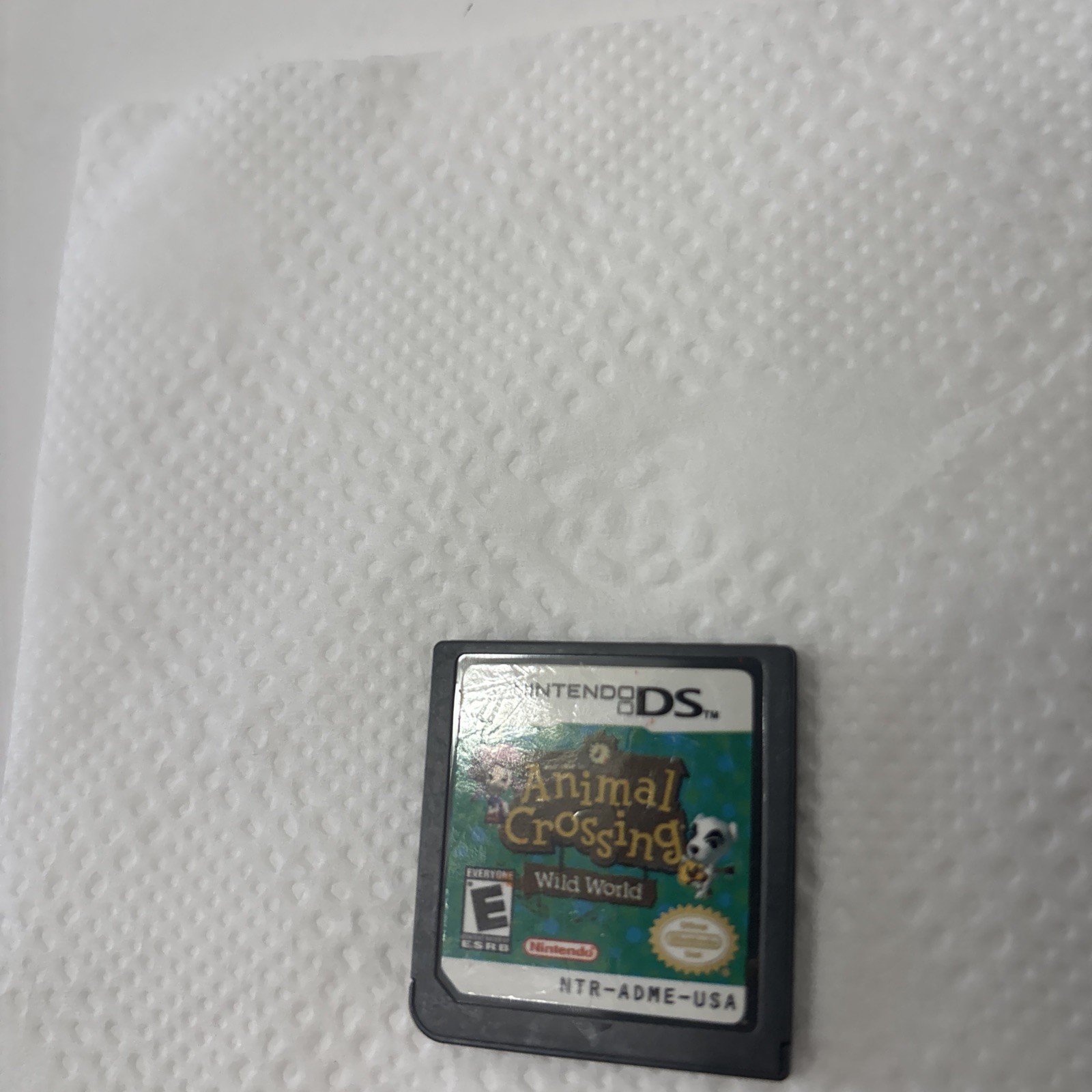 Animal Crossing Wild World – Nintendo DS Cartridge Only Tested Works
