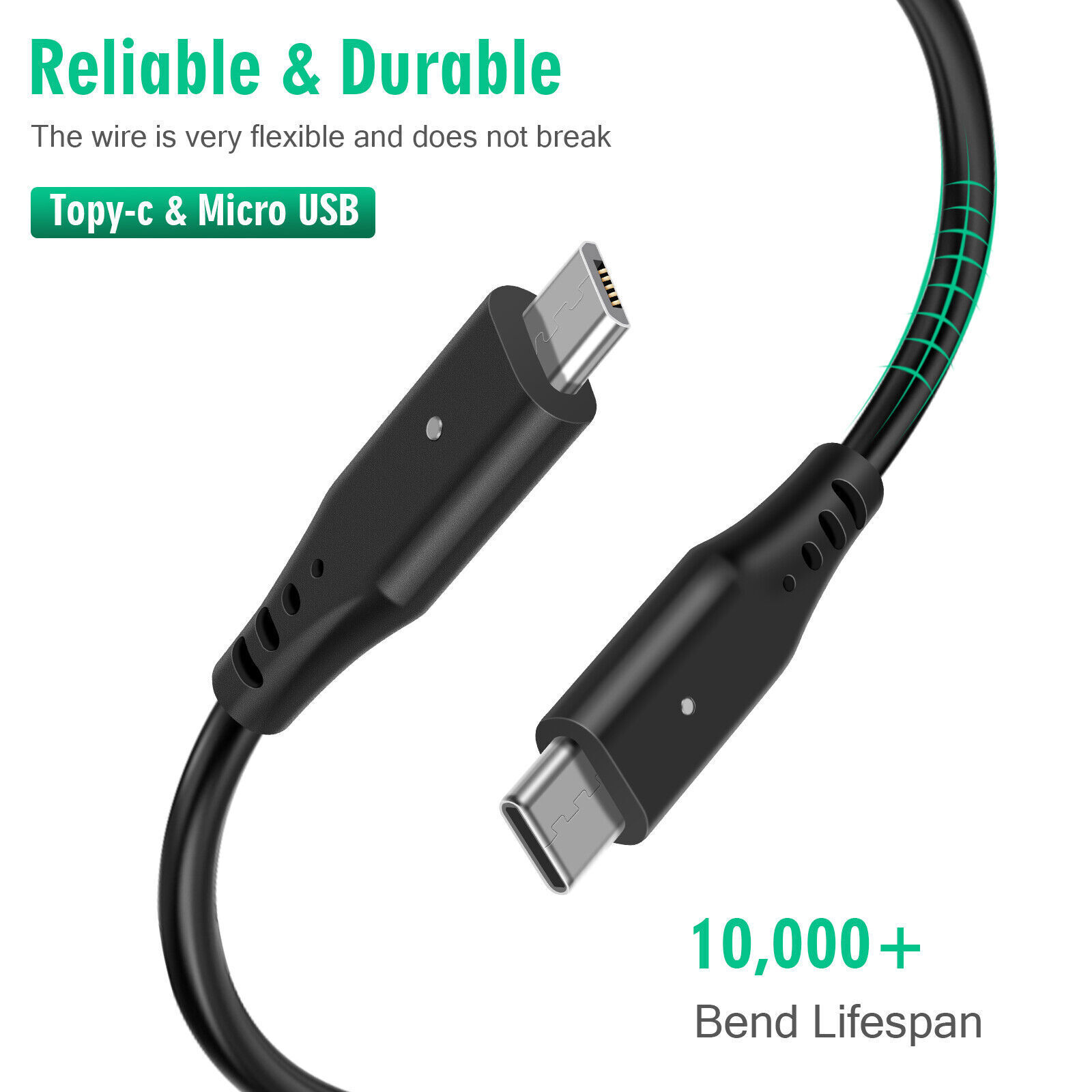 2 Pack Rechargeable Battery + Charge Kit Cable For Xbox One Controller 3600 mAh