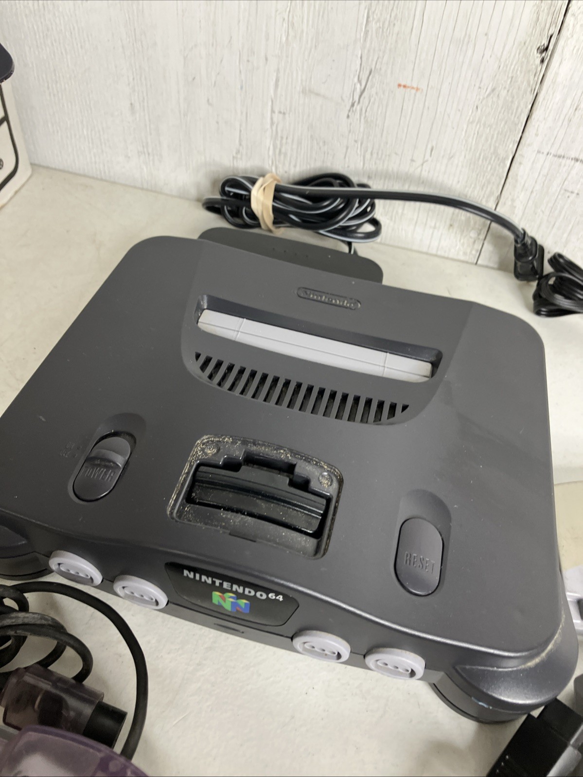 Nintendo 64 N64 Console Bundle 2 Controllers 5 Games Harvest Moon Pokemon Snap