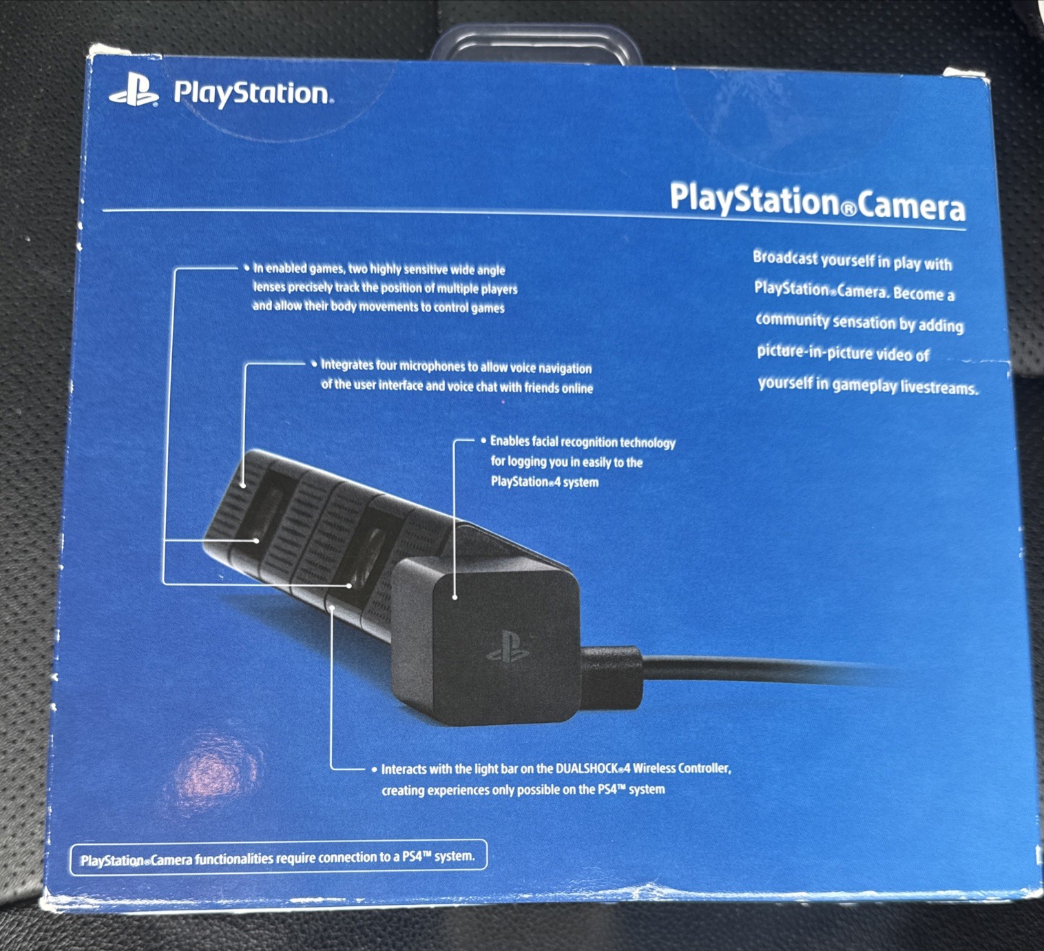 Sony Playstation Camera for PS4 – CUH-ZEY1 – NIB!