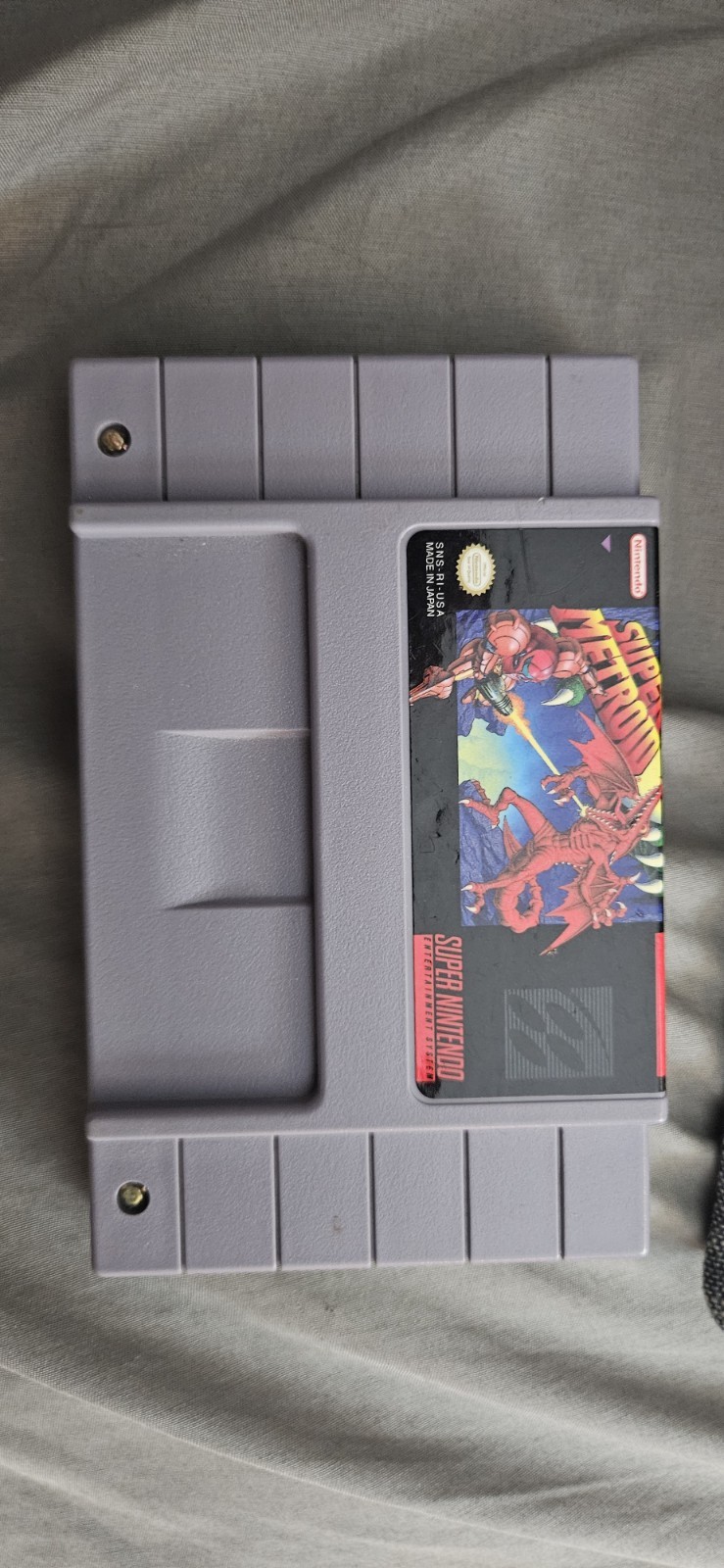 Super Metroid For Snes Cartridge Only. Tested And Works