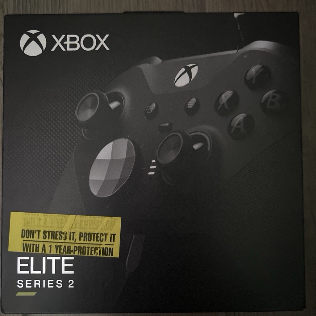 Microsoft Xbox Elite Series 2 Black Controller w/ Paddles, Case & Manuals