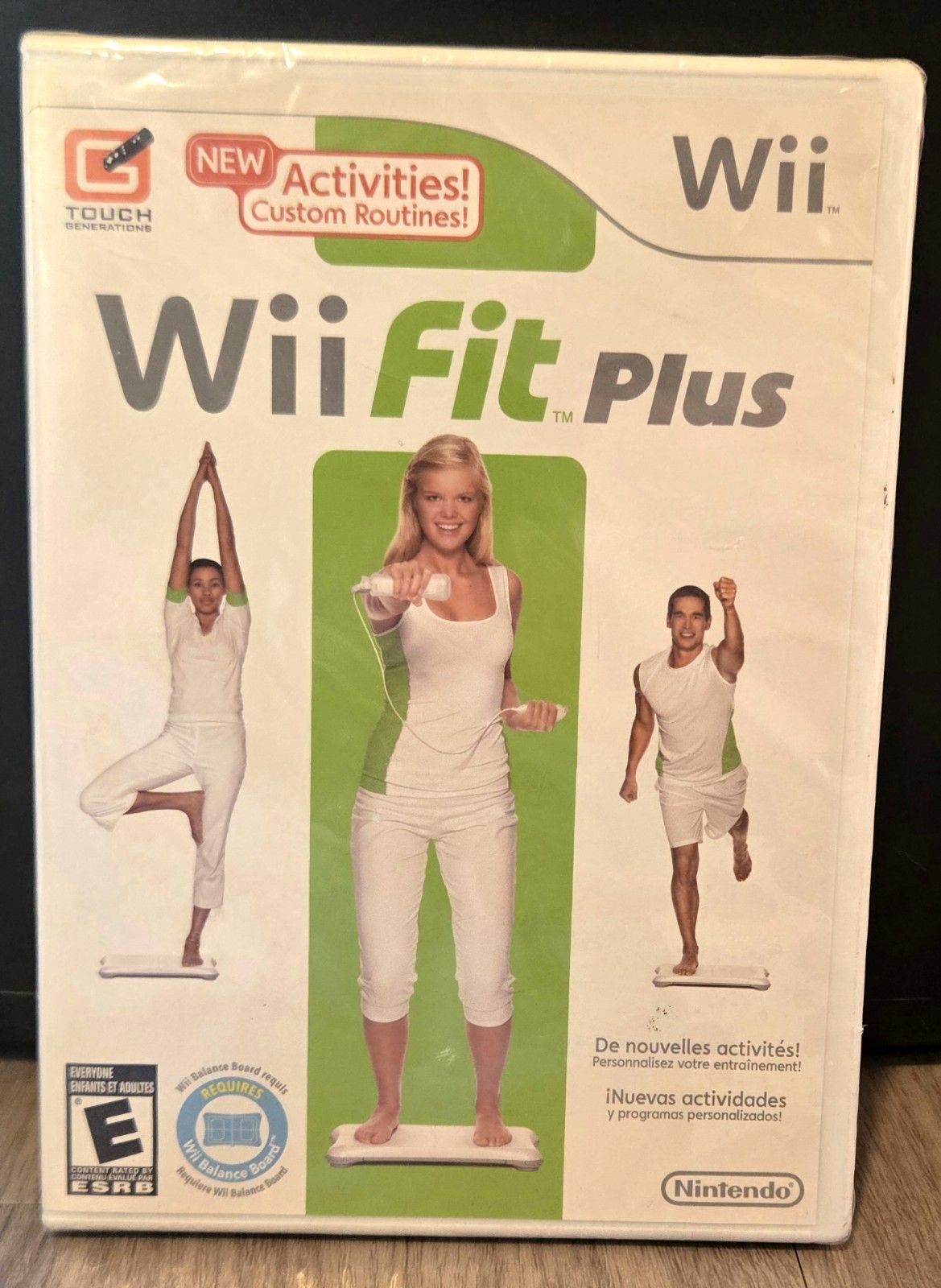 Nintendo Wii Fit Plus Original Game Case Box Only DVD Keep Case