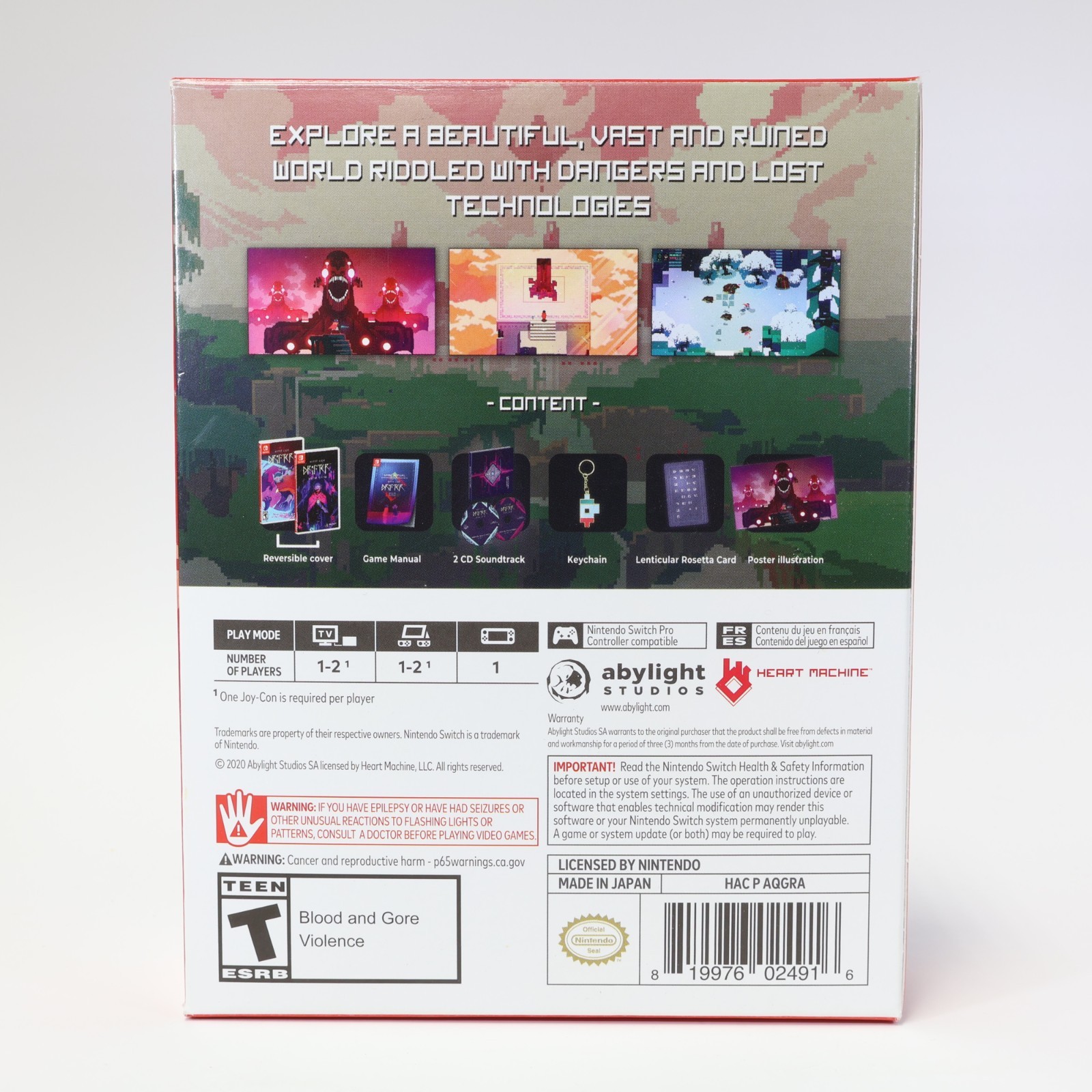 Hyper Light Drifter Special Edition (Switch) Missing Game
