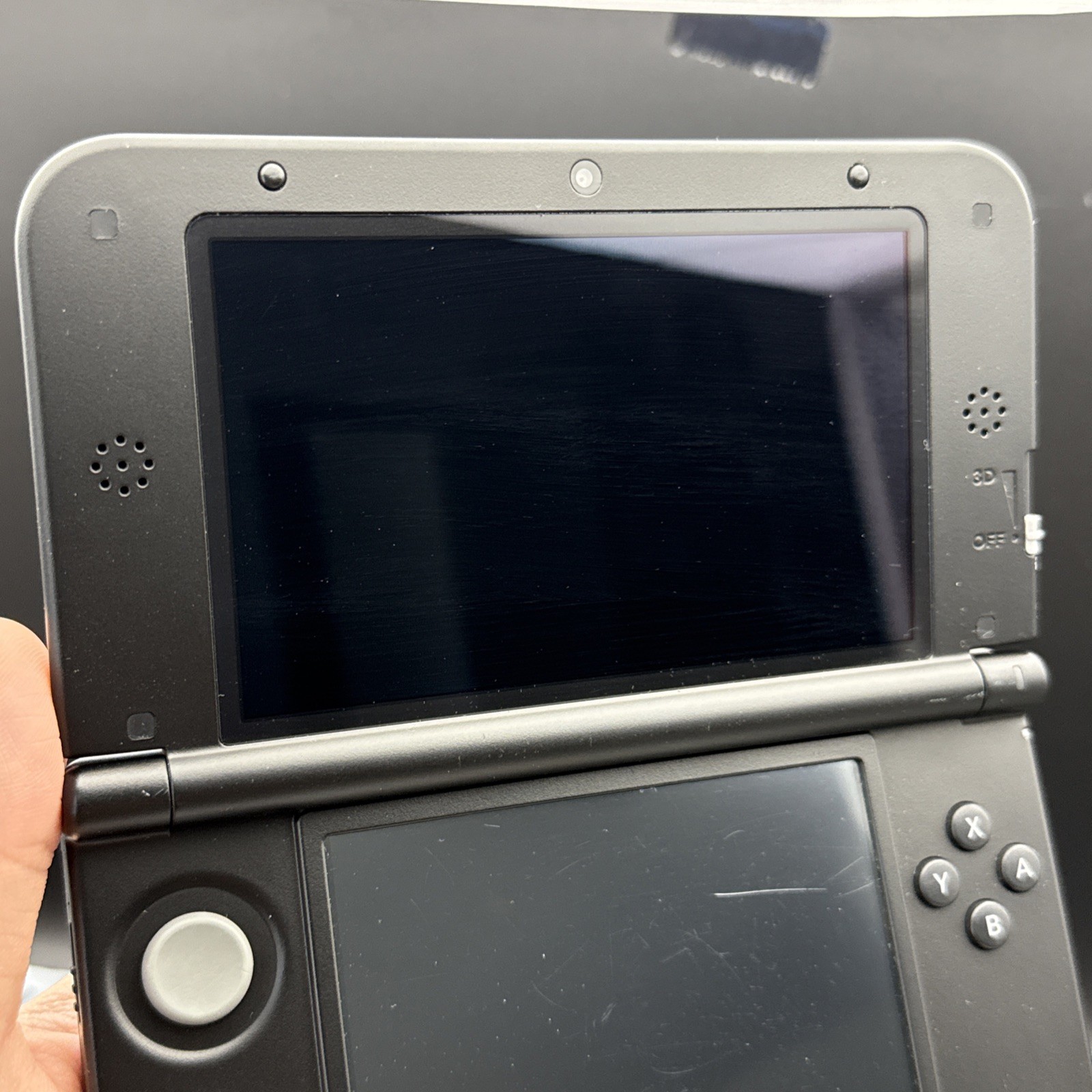 Nintendo 3DS XL Handheld Console, Stylus, SD, Charger, Pokemon Sun & Moon TESTED