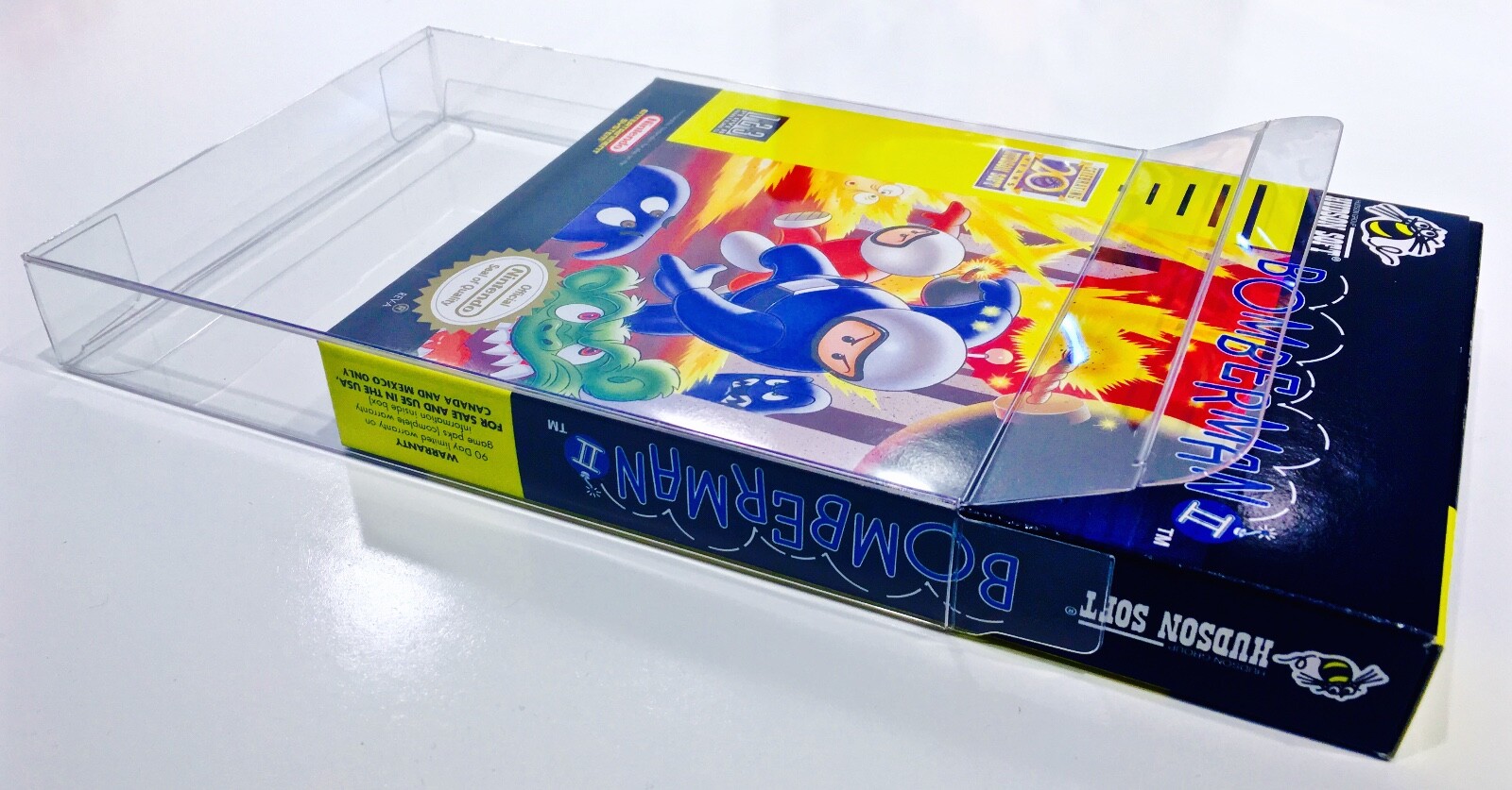 150 NINTENDO NES Box Protectors Custom Made Clear Video Game Display Cases CIB