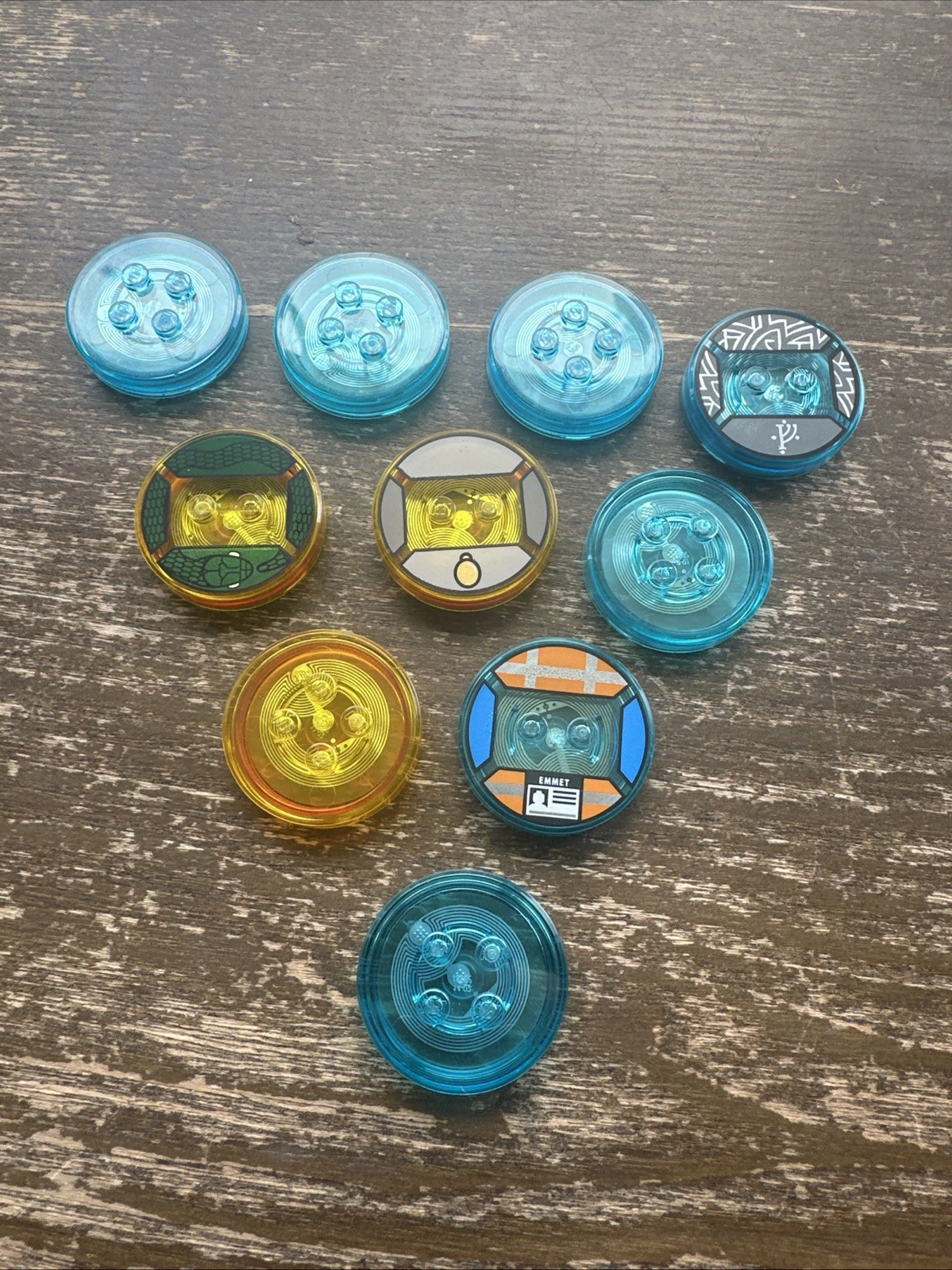 10 X Lego Dimensions Toy Tag Base Only Free Shipping Lot #2