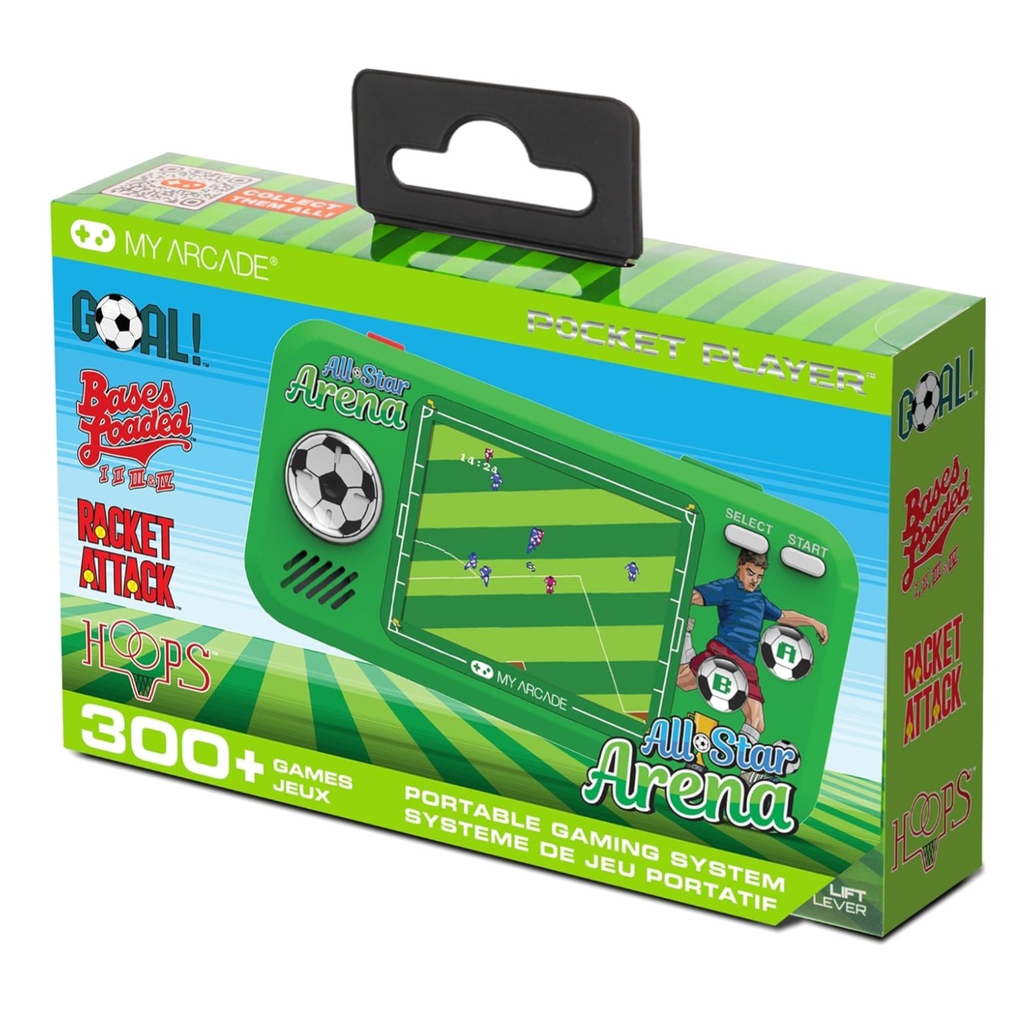 All Star Arena Pocket Player – Official Jaleco License