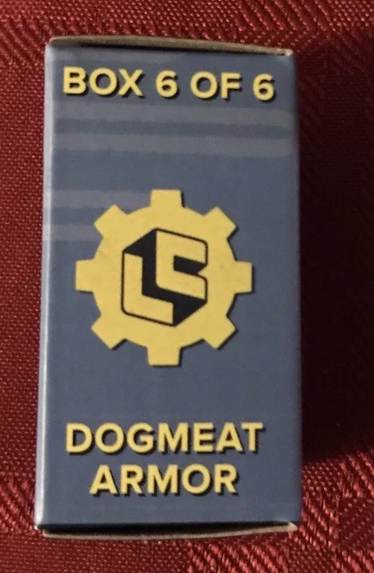 Fallout Crate Exclusive Build a Figure Box 6 of 6 Dogmeat Armor NEW