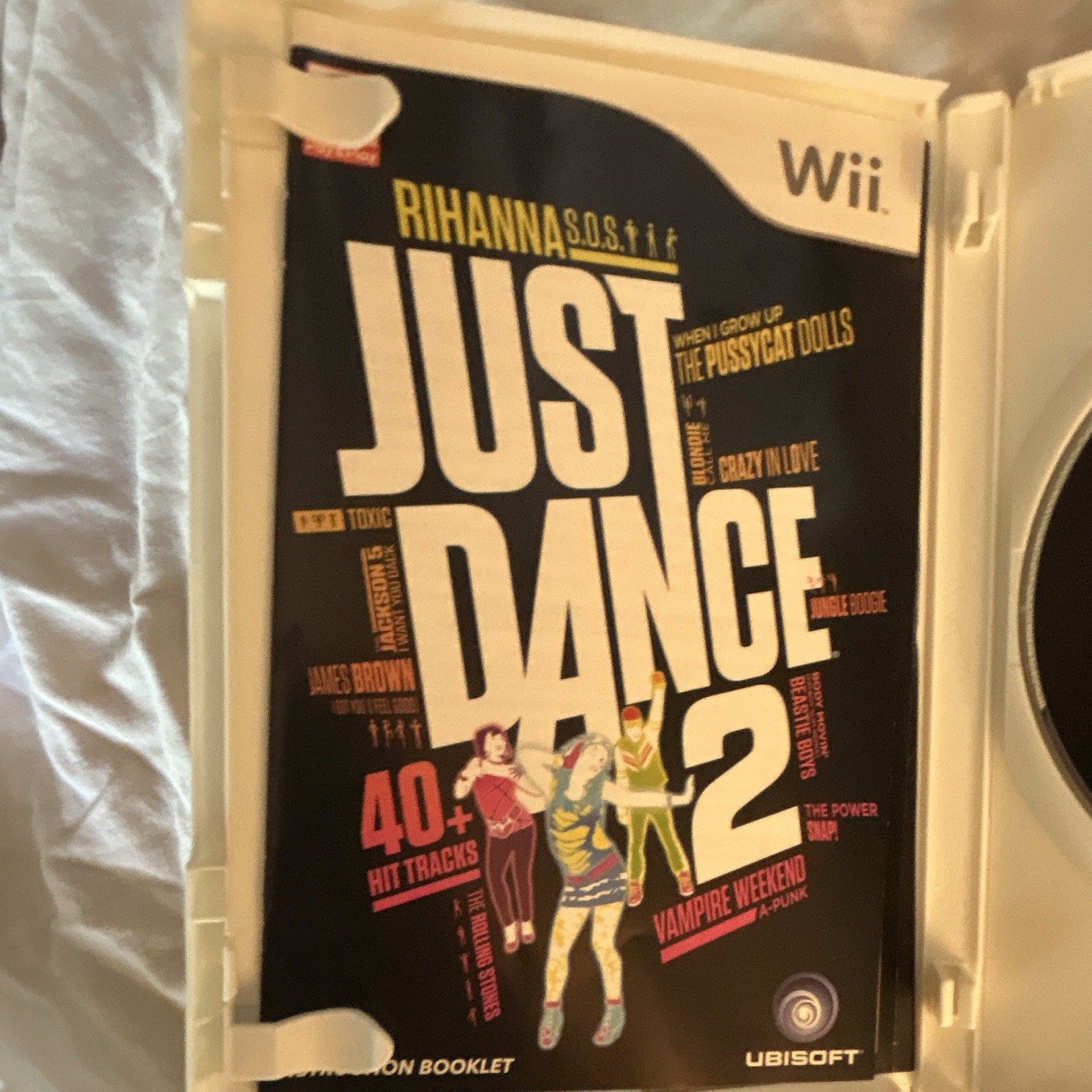 Ubisoft Just Dance 2 Just Dance Series Nintendo Wii E10+ w/ Case Manual