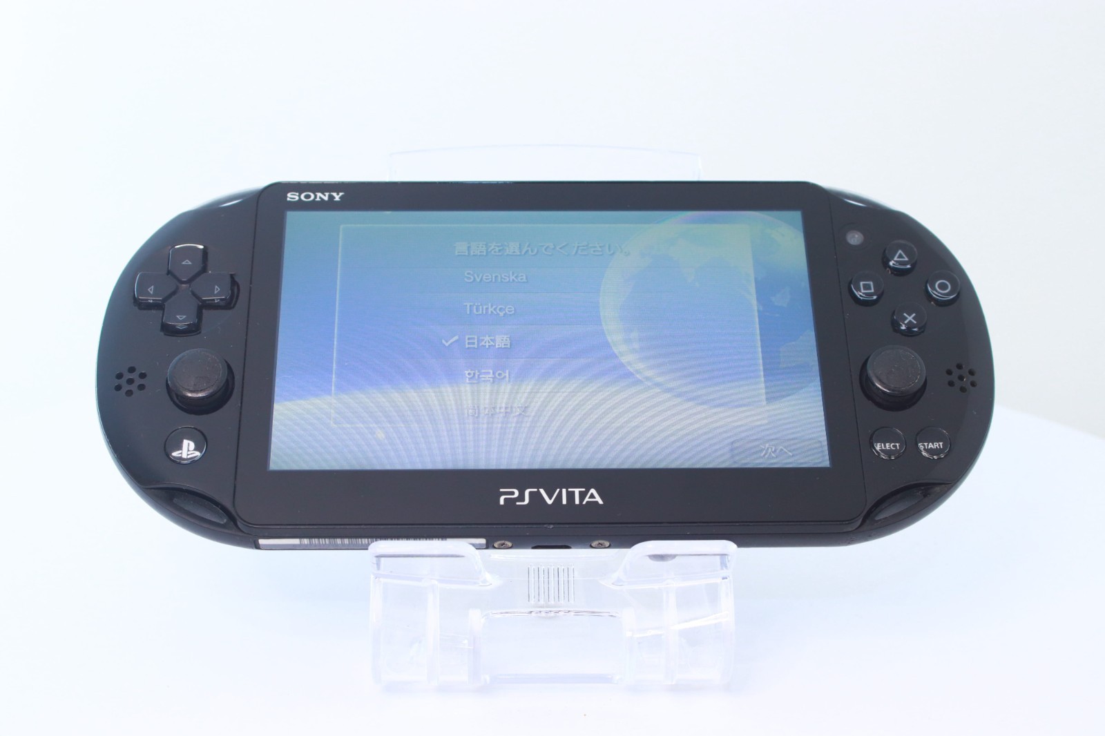 JP Game PS Vita PCH-2000 Black [ Rank：B]