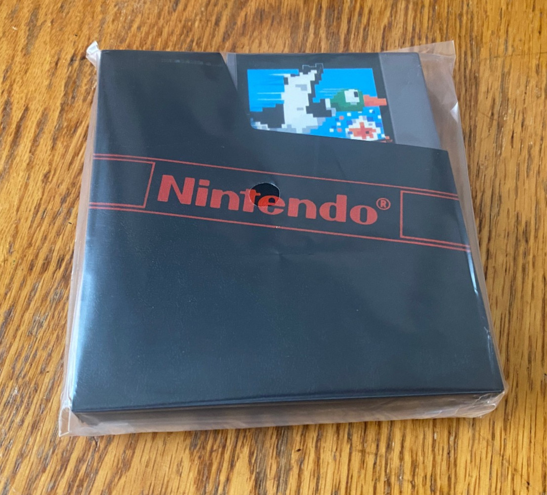 Duck Hunt UNOPENED TOP complete in box hangtab sealed nintendo nes factory MINT