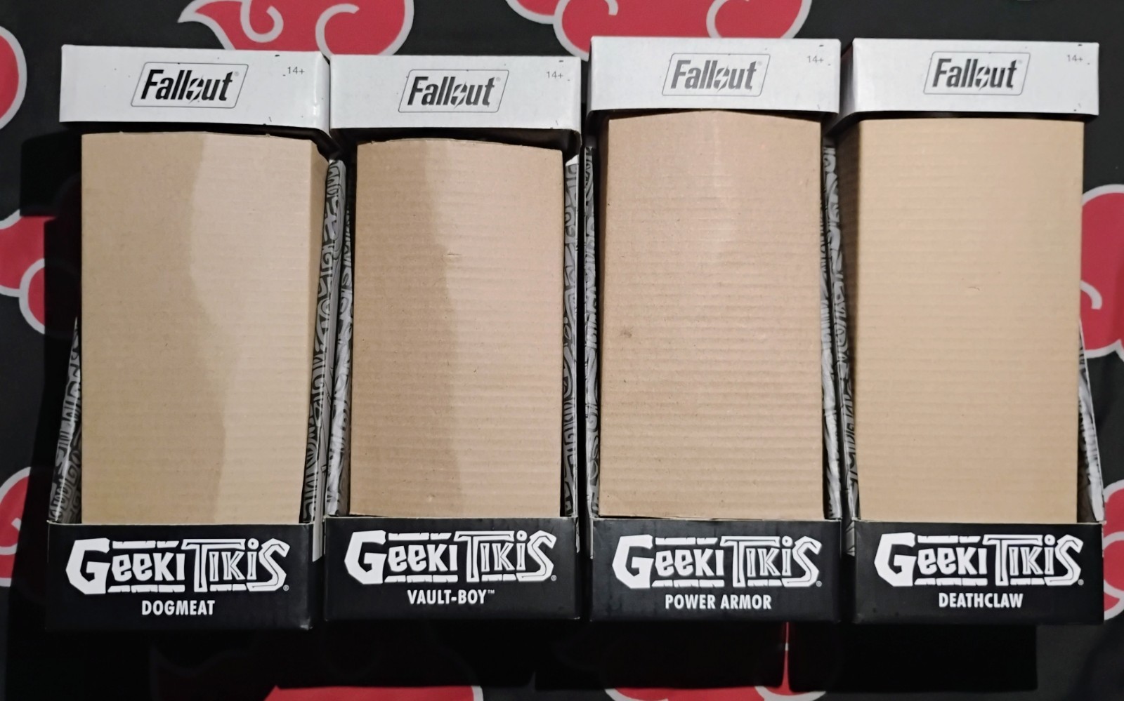 Geeki Tikis Fallout – New Full Set Dogmeat, Vault Boy, Power Armor & Deathclaw