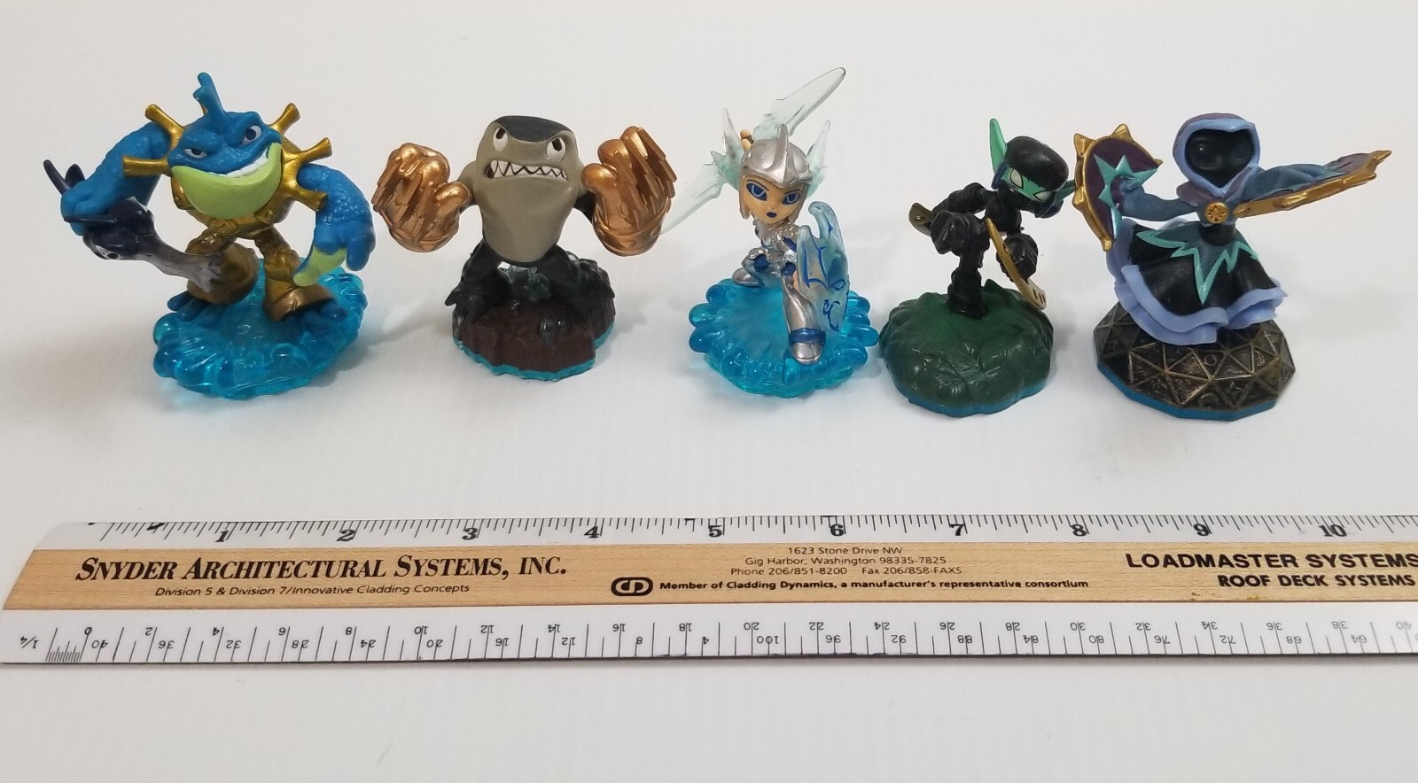 Lot 5 Skylanders Swap Force Rip Tide Terrafin Blizzard Ninja Stealth Star Strike
