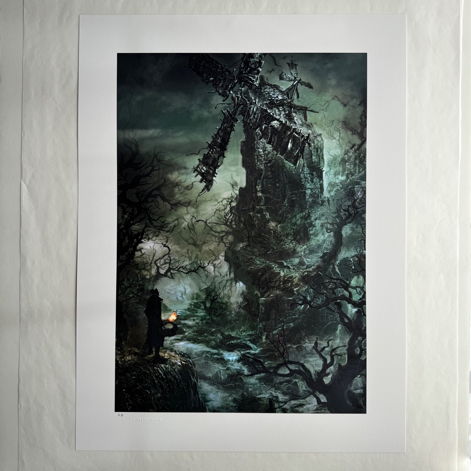 Forbidden Woods | Bloodborne Cook and Becker Giclee Art Print AP FromSoftware