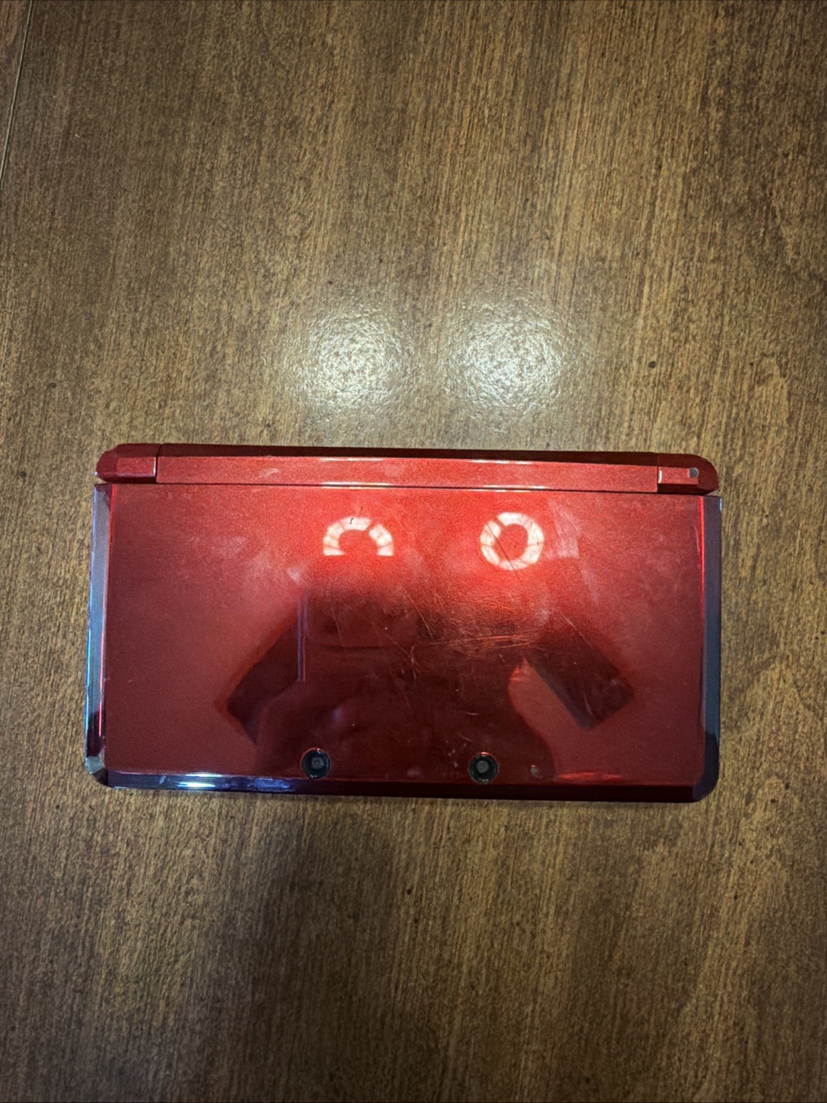 Nintendo 3DS Handheld System – Flame Red with charger and original box