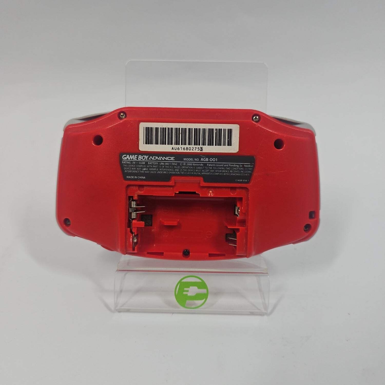 Nintendo Game Boy Advance Handheld Game Console Only AGB-001 Target Red