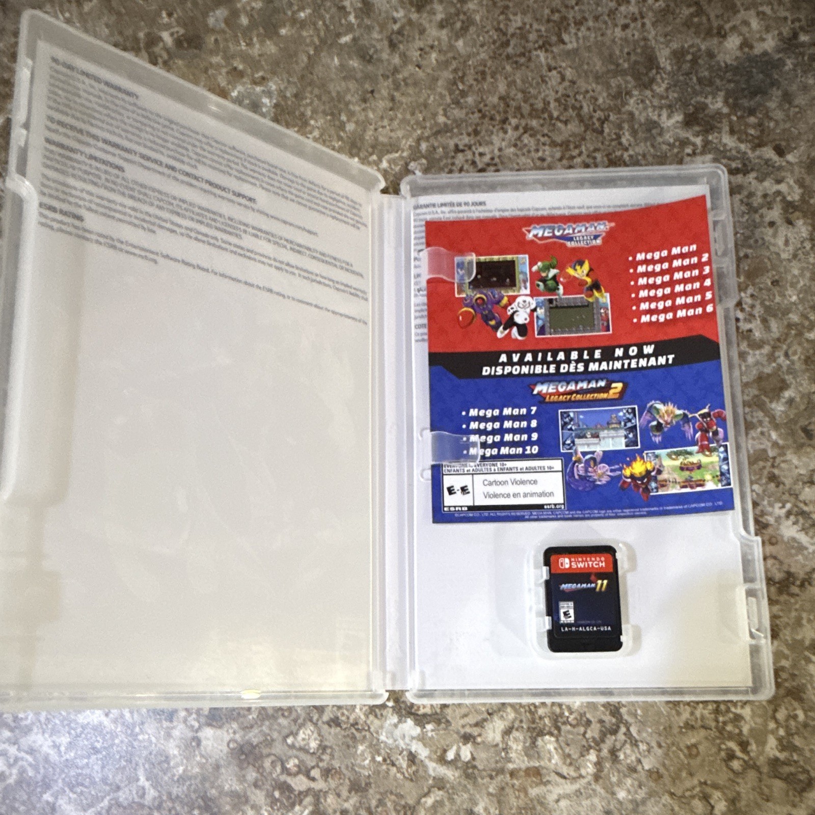 Capcom Mega Man 11 Nintendo Switch NTSC-U/C E10+ Everyone 10+ 2018
