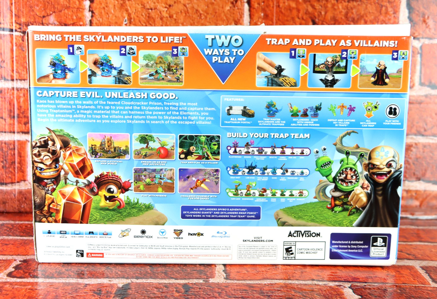Skylanders Trap Team: Starter Pack (Sony PlayStation 4) Complete CIB