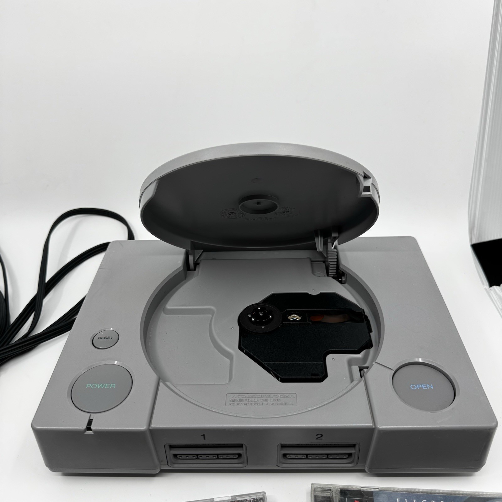 Sony PlayStation 1 #7501 Console Bundle W/ Controller & 2 Games – Tested Works