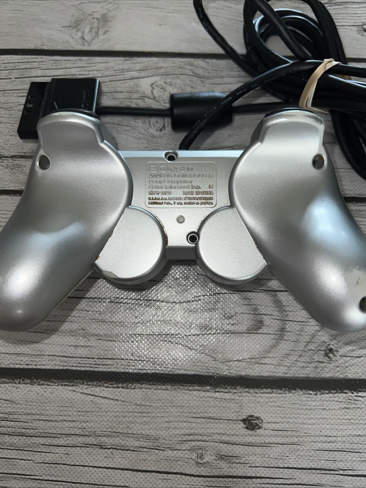 Sony PlayStation 2 PS2 DualShock OEM Wired Controller SCPH-10010 Silver