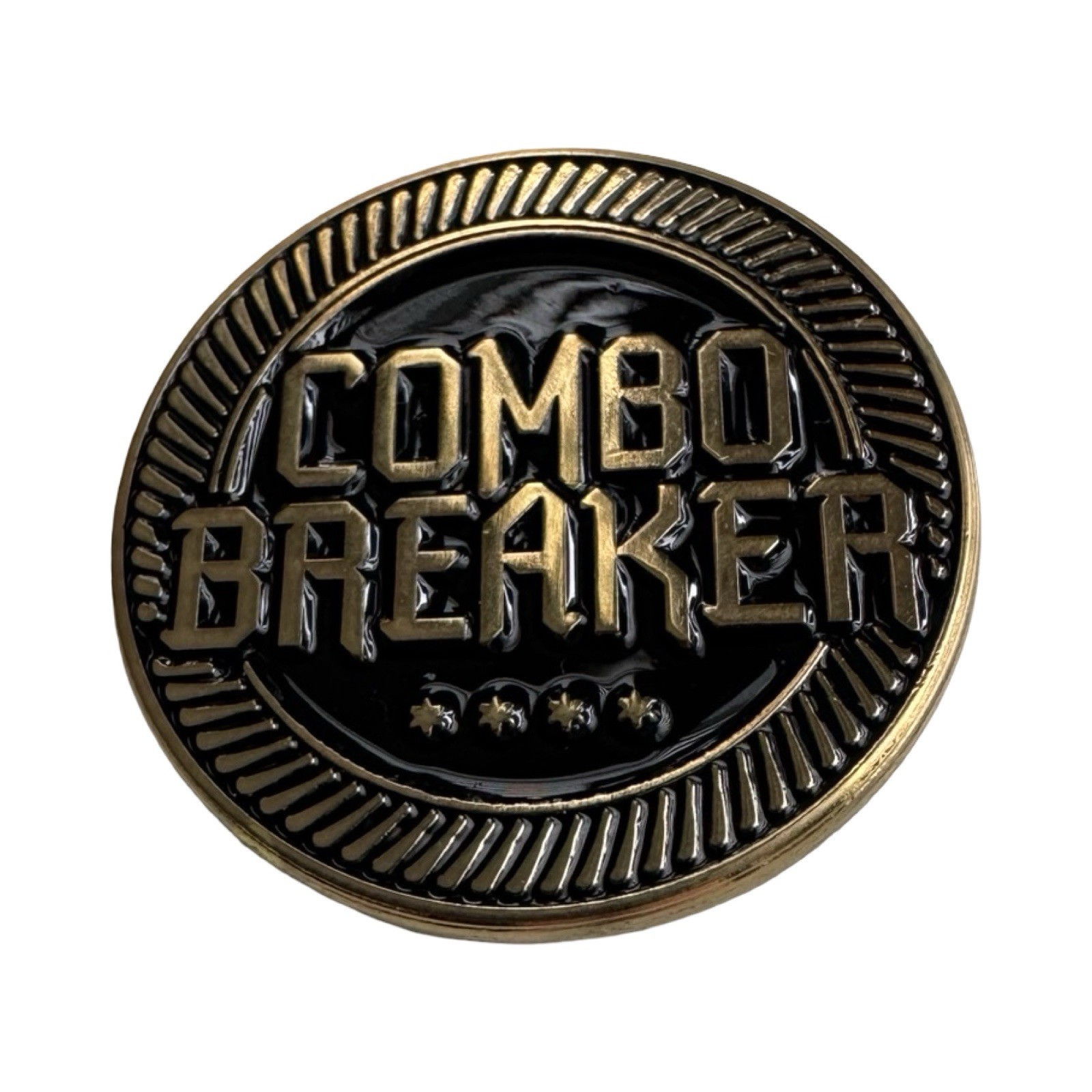 Combo Breaker FGC Tournament Challenge Coin Midwest In Us We Trust